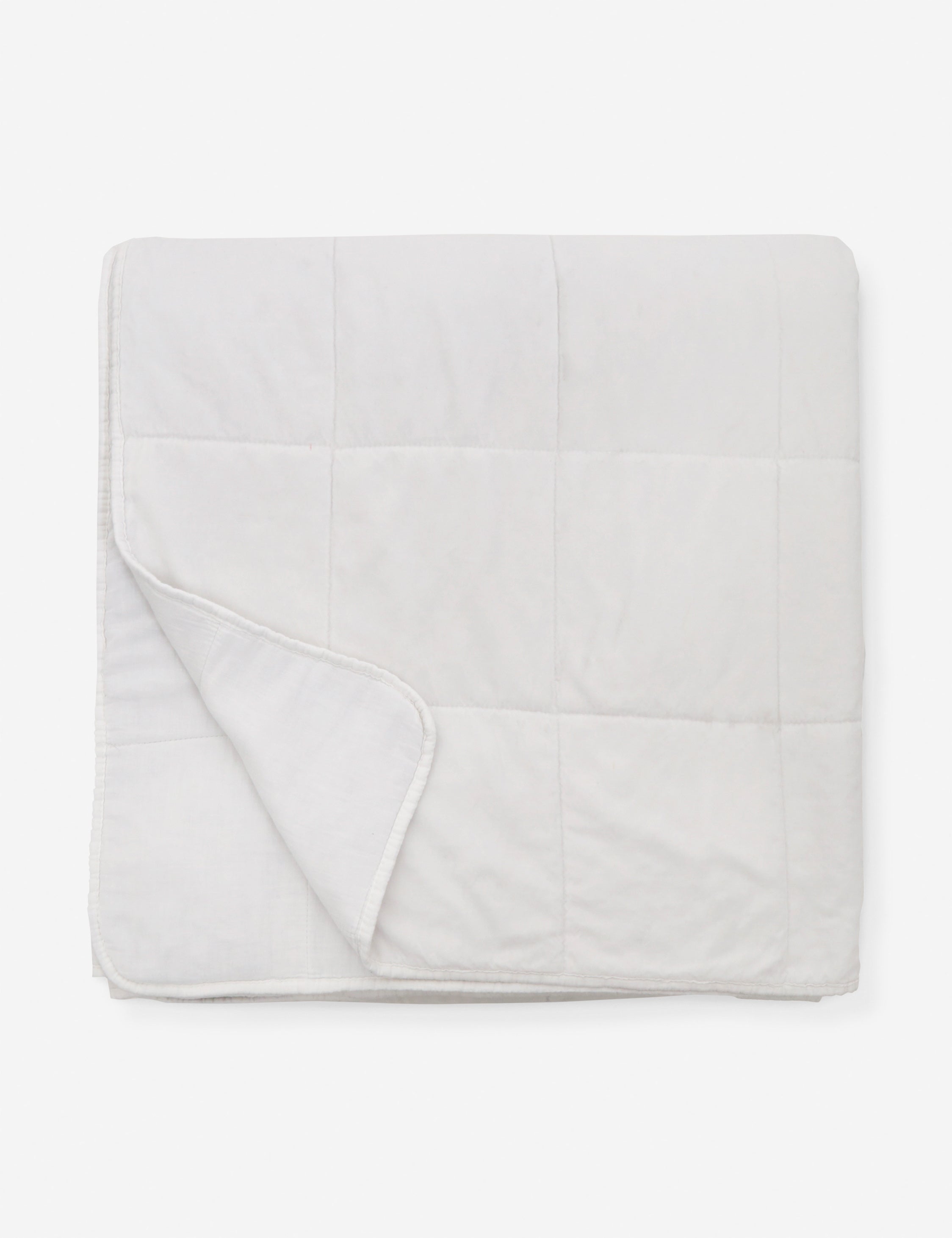 Lulu and Georgia Amsterdam Cotton Velvet Coverlet by Pom Pom at Home - view 2