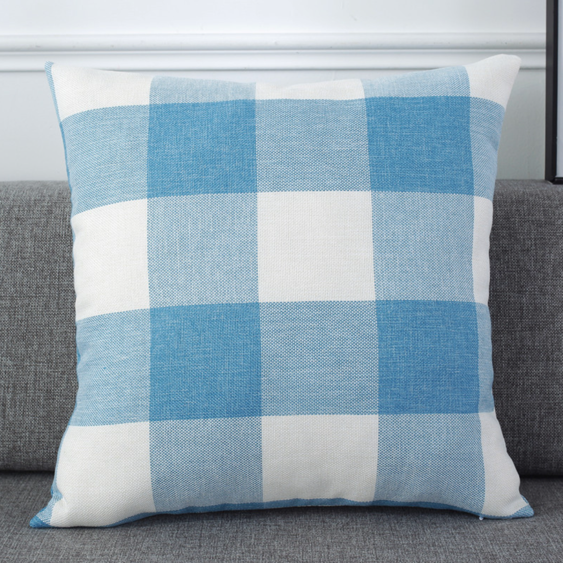 Nestasia Checked Cushion Cover Set of 2 - view 20