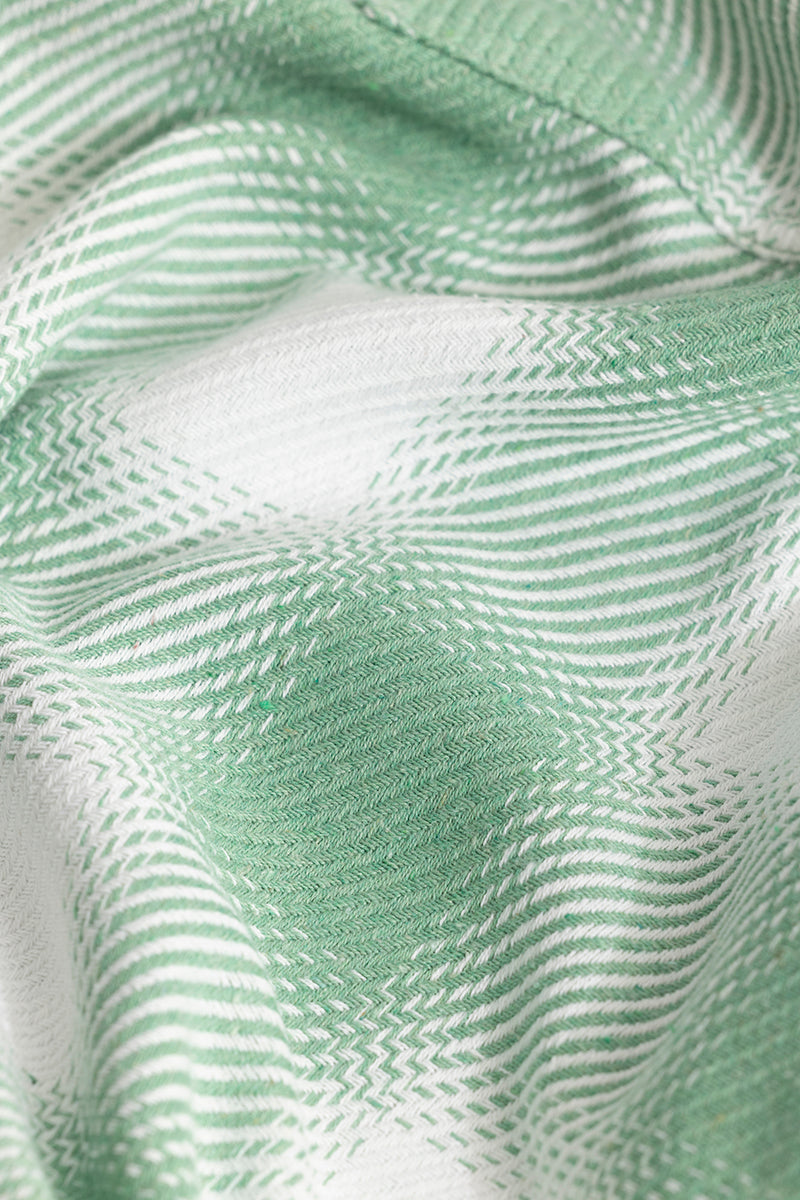 SNITCH Colossal Checks Green Shirt - view 10