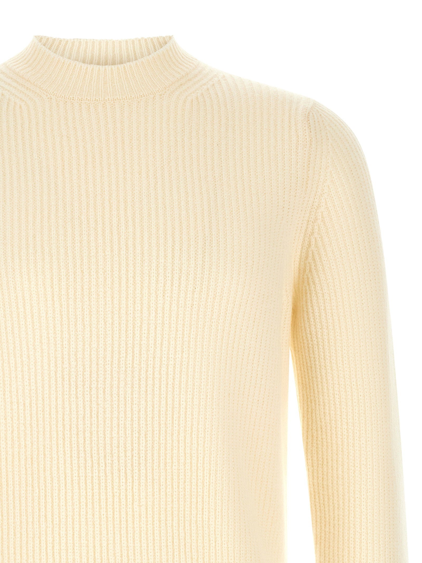 Zanone Ribbed Sweater – 100% virgin wool - view 3
