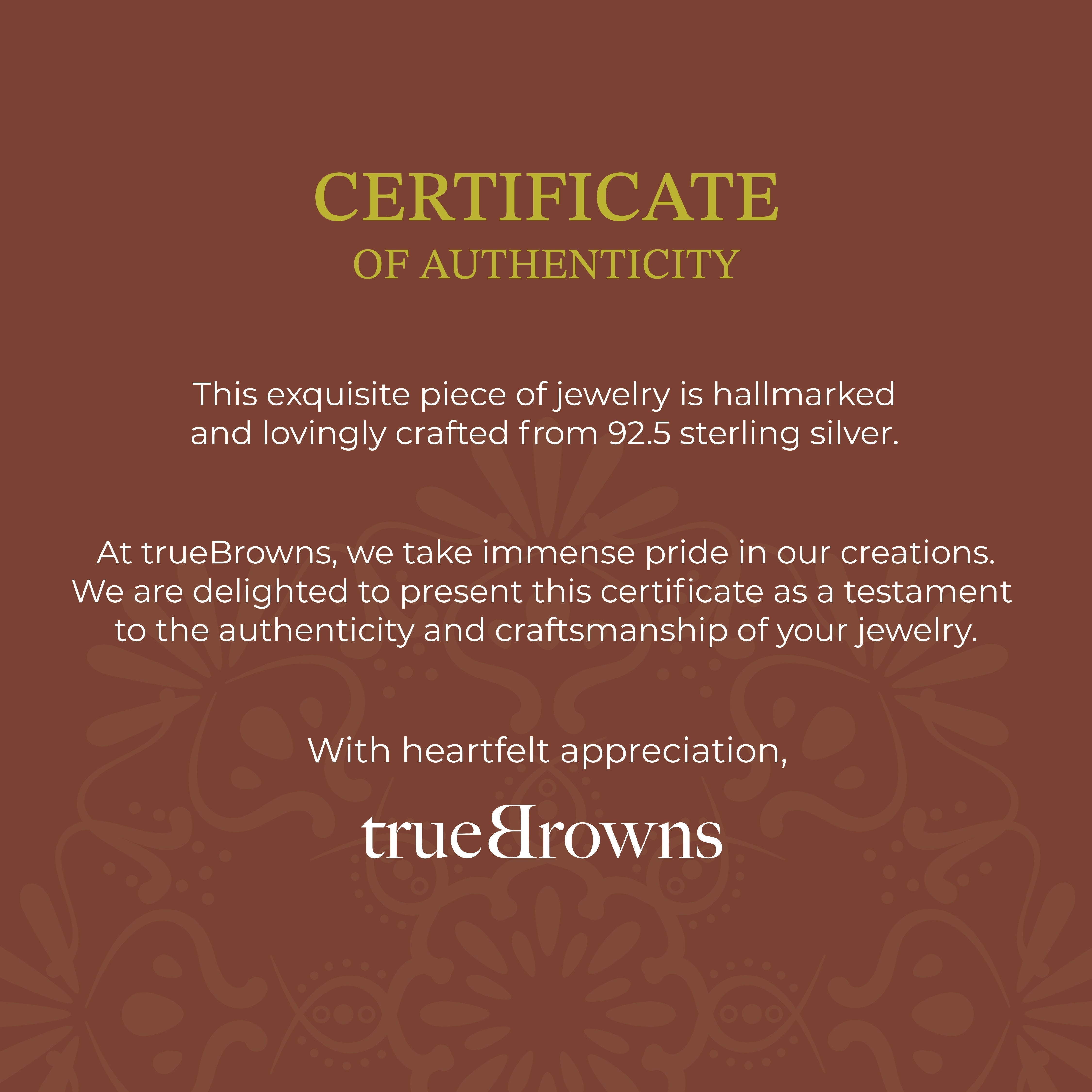 trueBrowns Men 925 Sterling Silver Auspicious Om 22k Gold Micron Plated Bracelet - view 4