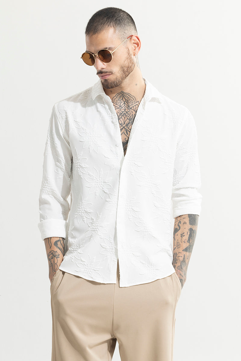 SNITCH Slender White Shirt
