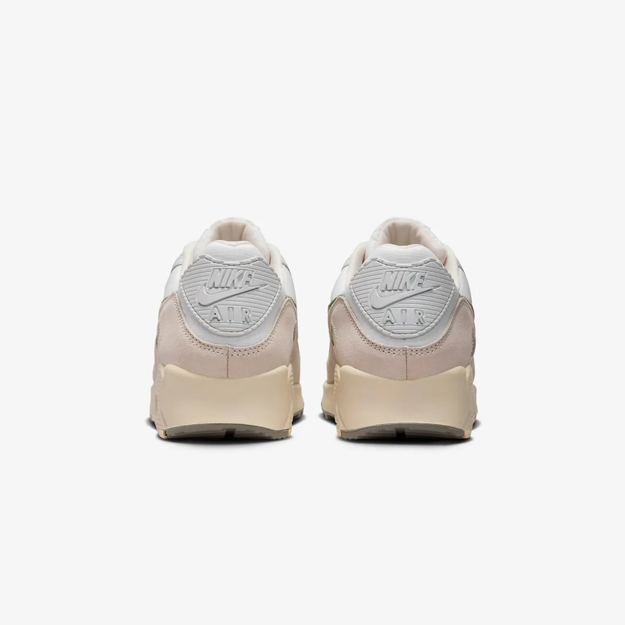 Nike | AIR MAX 90 SE { WHITE/DARK STUCCO-SUMMIT WHITE-PHANTOM - view 2