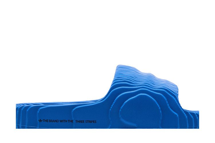 Yeezy adidas Adilette 22 Slides Blue Bird Core Black - view 2