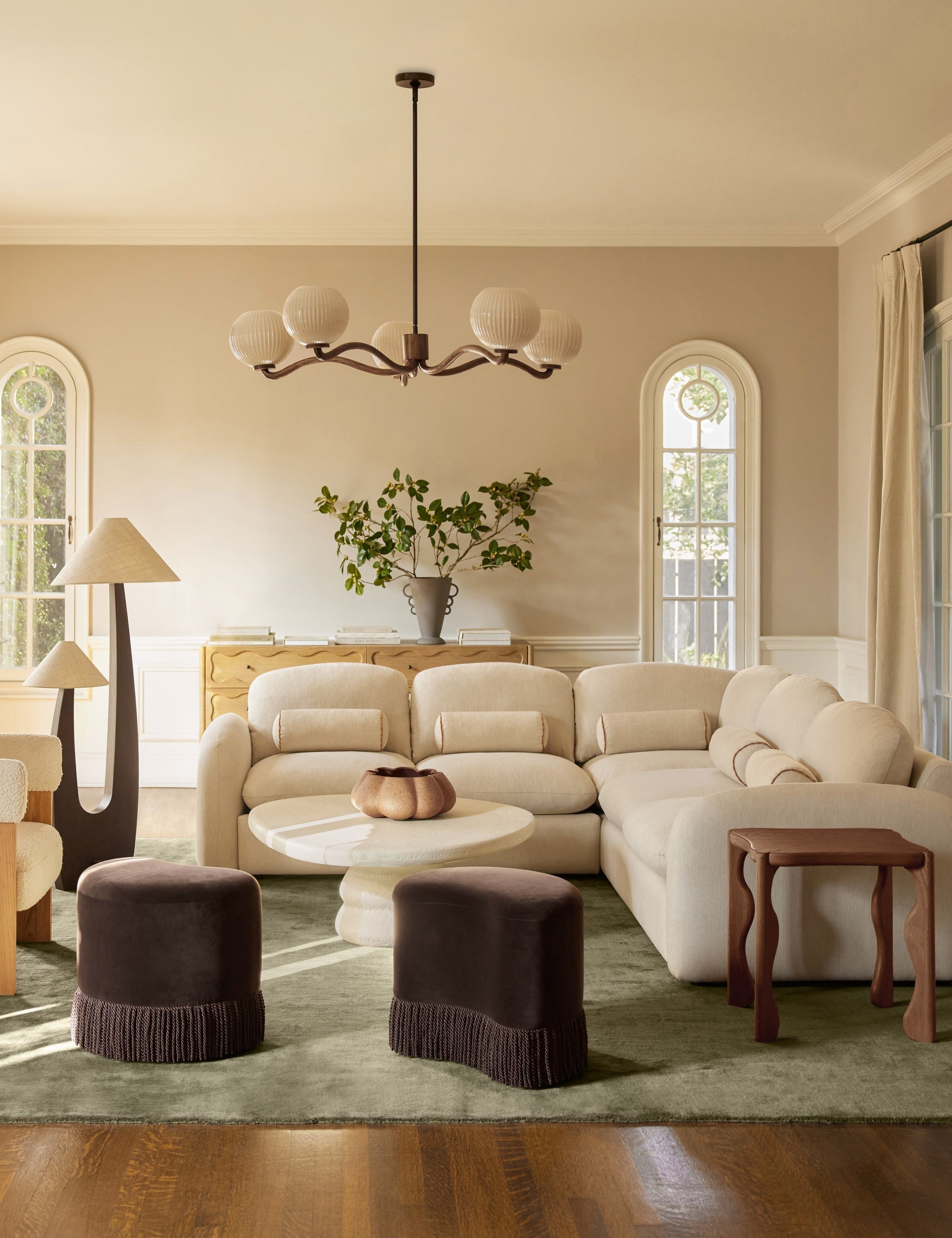 Lulu and Georgia Arca Floor Lamp by Aimee Song - view 2