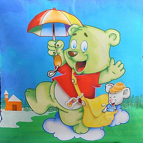 Swayam India Dancing Teddy Kids Cushion Covers- KCC-131