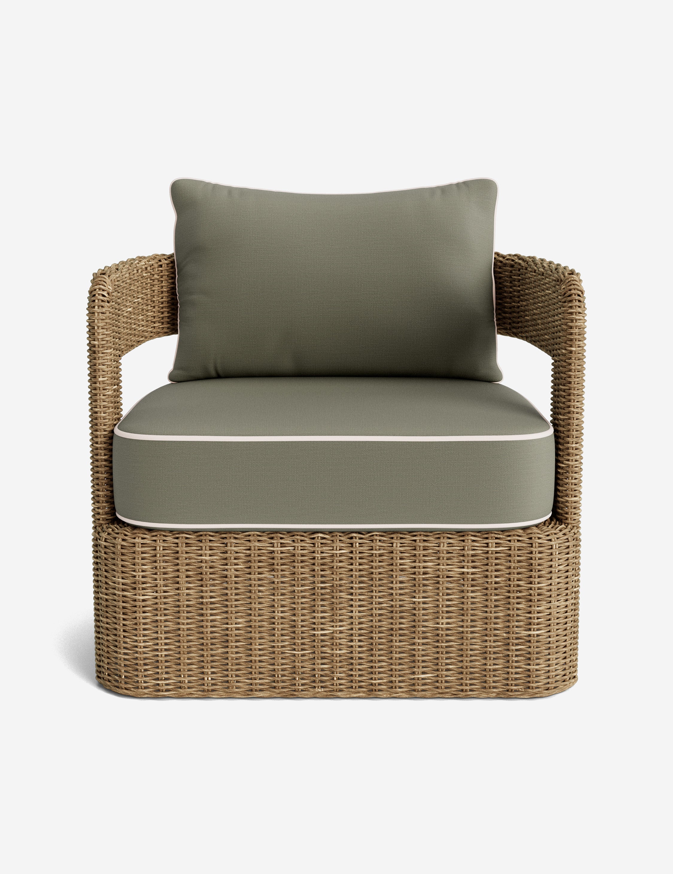 Lulu and Georgia Hadler Outdoor Swivel Lounge Chair - view 19