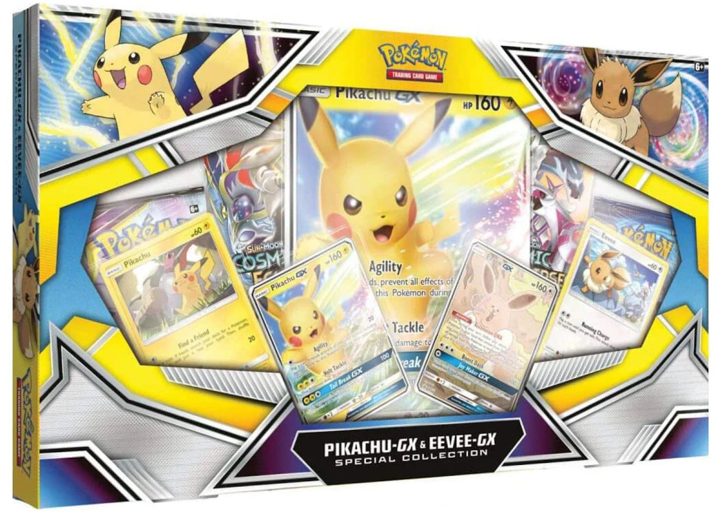 Pokémon 2019 Pokemon TCG Pikachu GX & Eevee GX Special Collection
