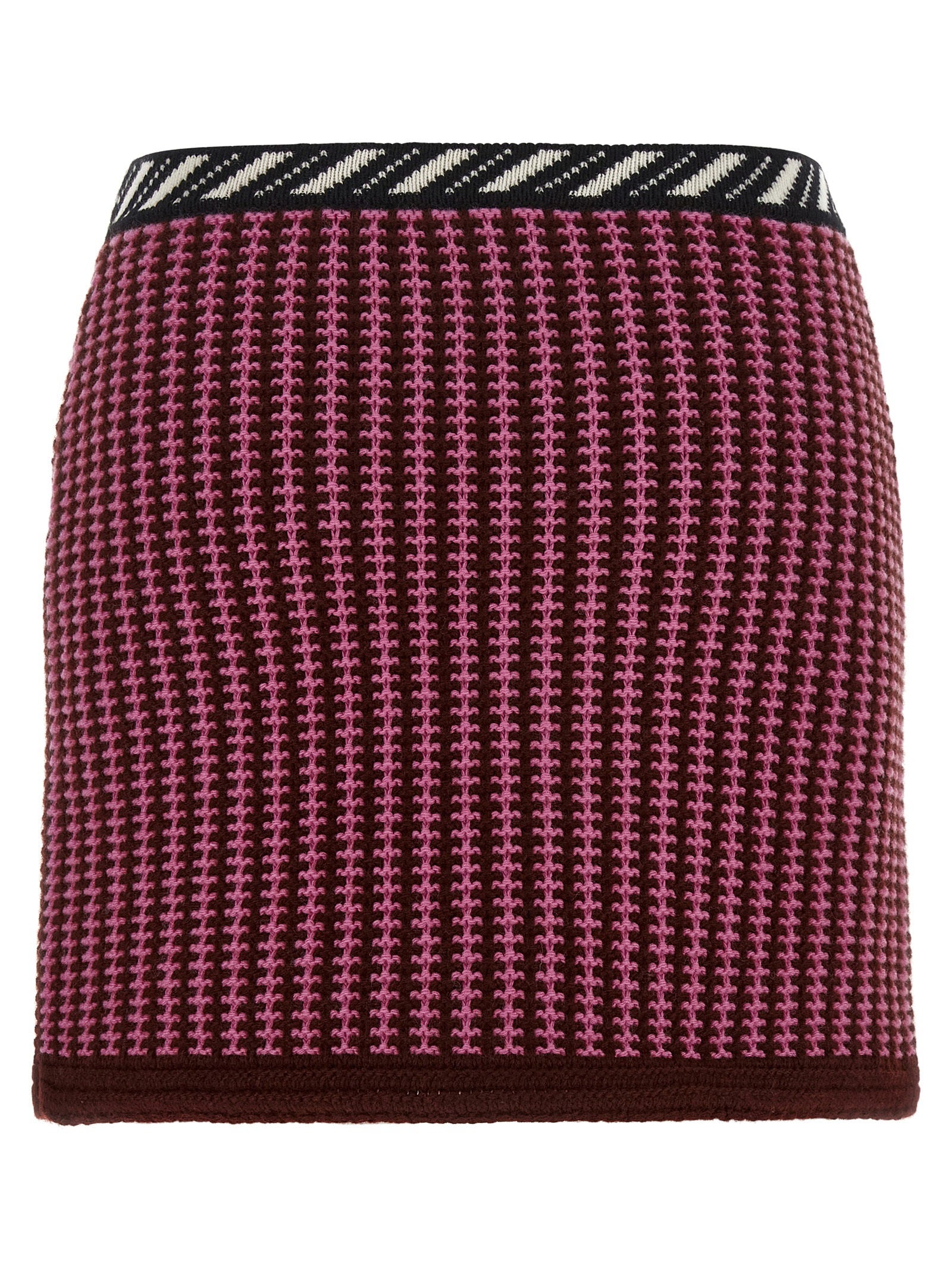 Versace Crochet Knit Skirt – 100% virgin wool - view 2