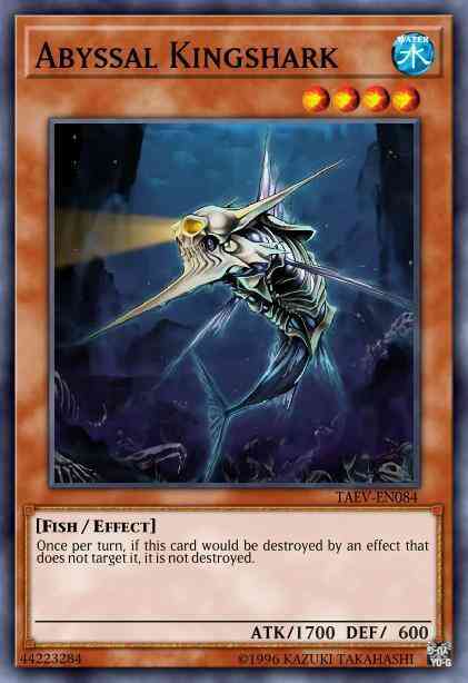 Yu-Gi-Oh! Abyssal Kingshark - BP01-EN155 - Starfoil Rare - 1st Edition