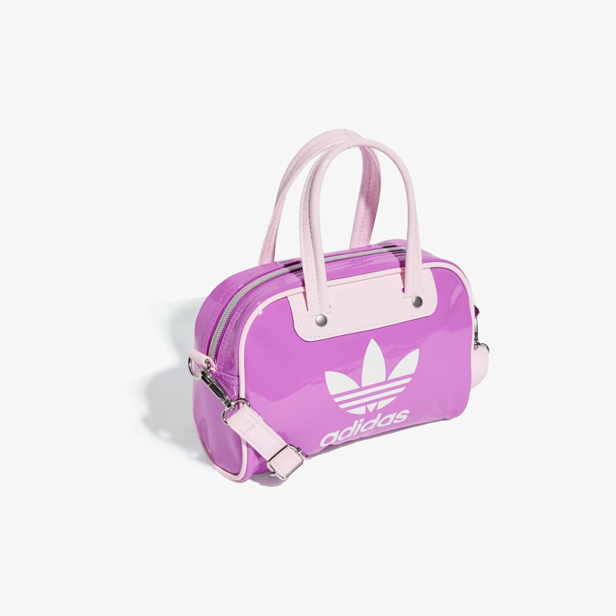 Adidas Originals | Adicolor Mini Bowling Bag { Purple Burst/white