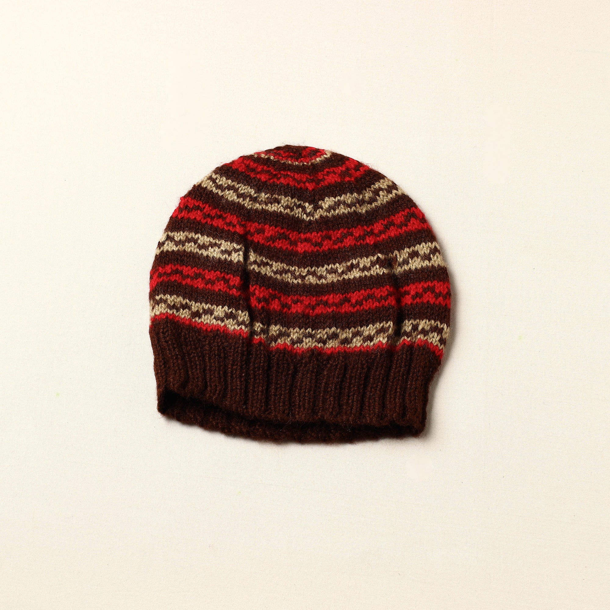KILMORA Brown - Kumaun Hand Knitted Woolen Cap