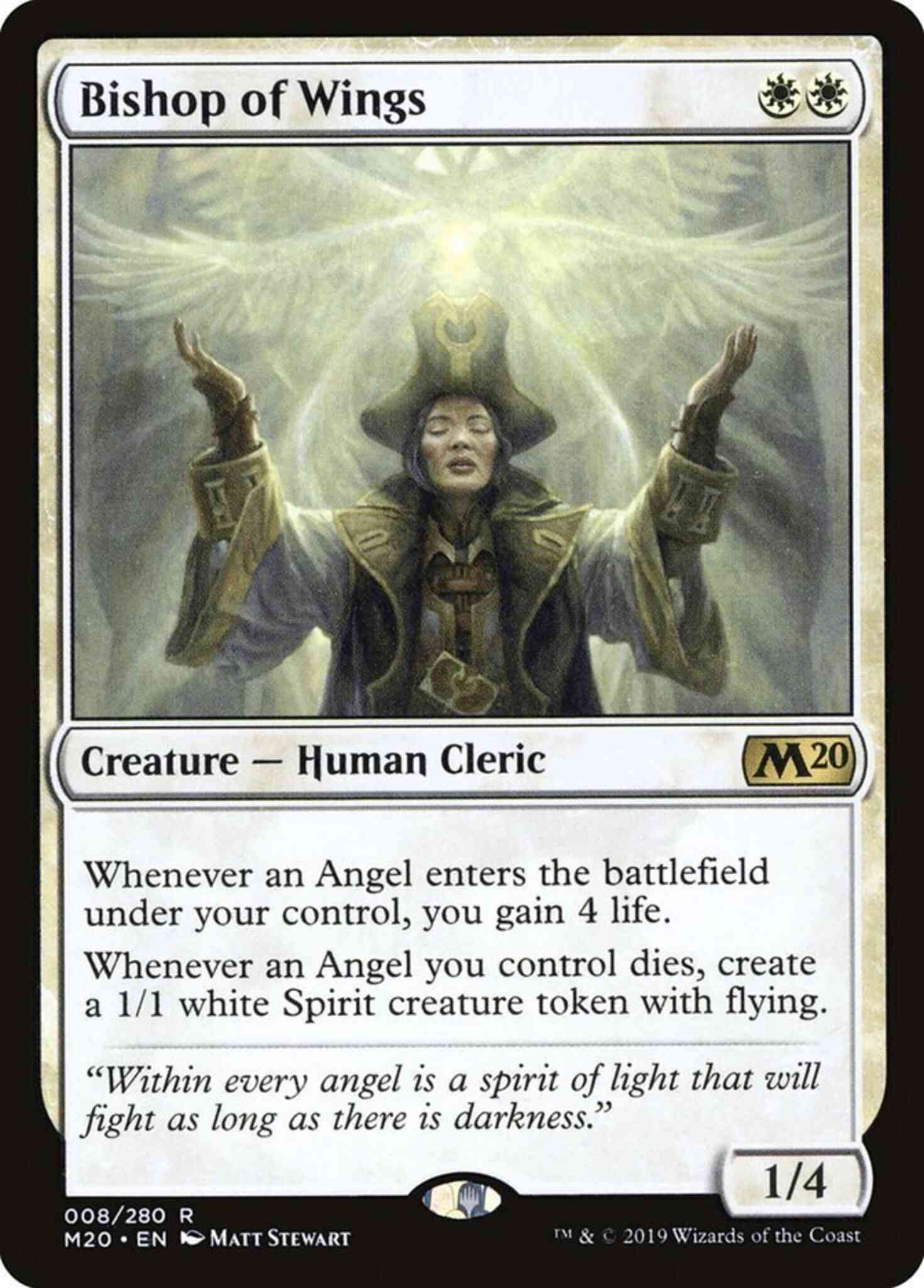 Magic Bishop of Wings [8] [Core Set 2020] [Non-Foil]