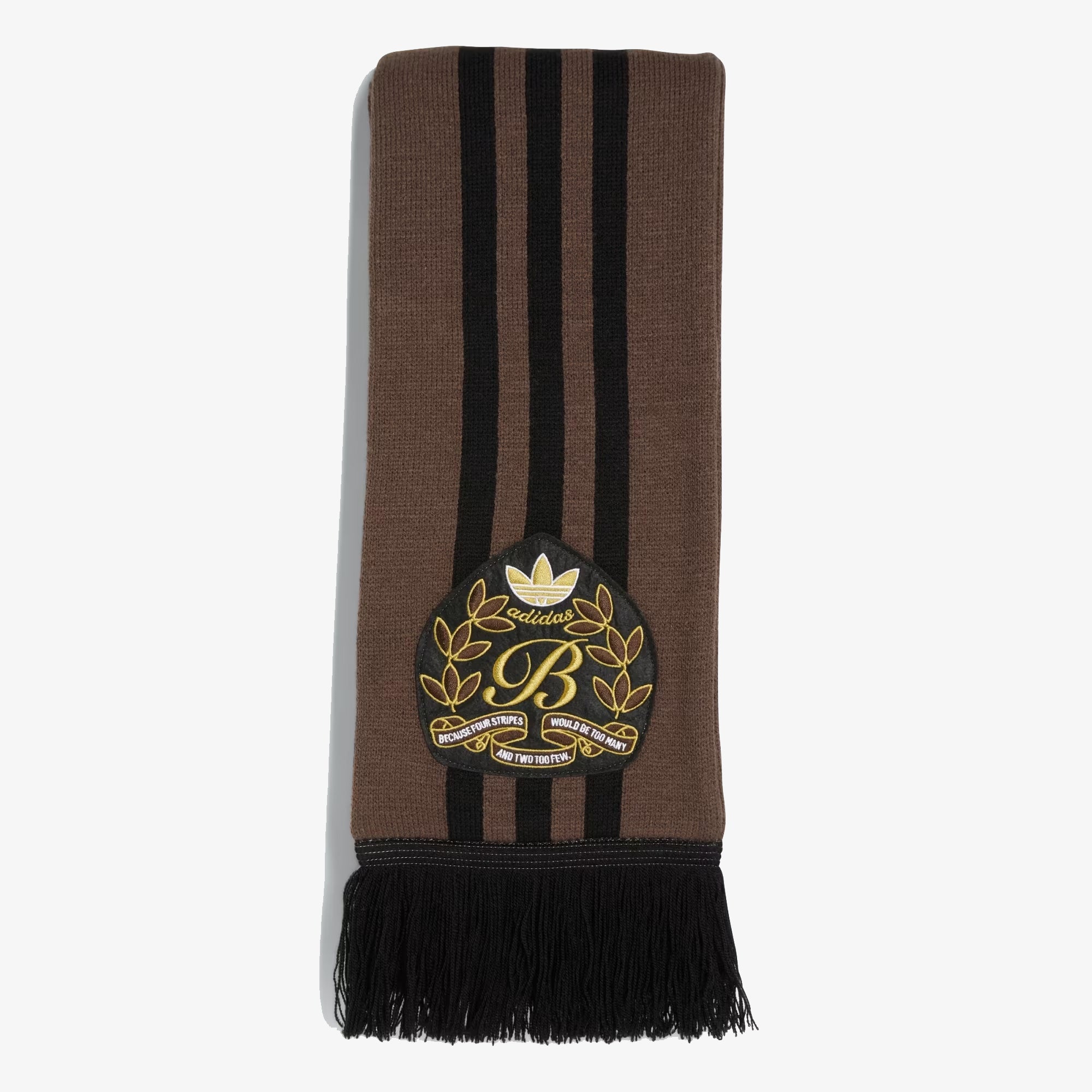 Adidas Originals | INSIGNIA FOOTBALL SCARF { BROWN - view 3