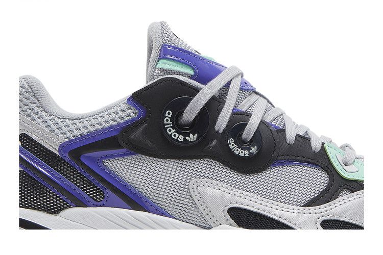 adidas Astir Silver Black Purple Aqua (Women's) - view 2