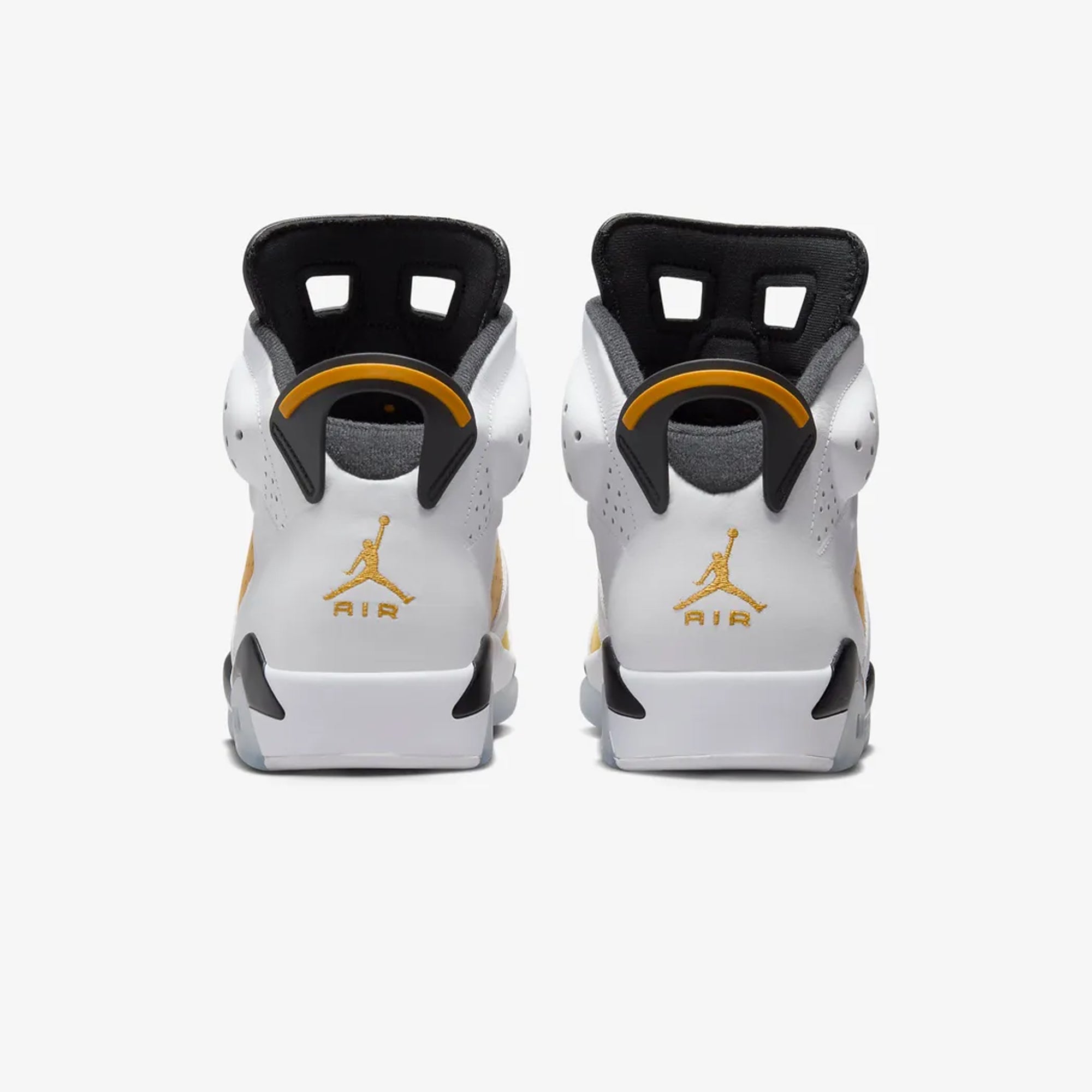 Jordan | AIR JORDAN 6 RETRO { WHITE/YELLOW OCHRE-BLACK - view 2