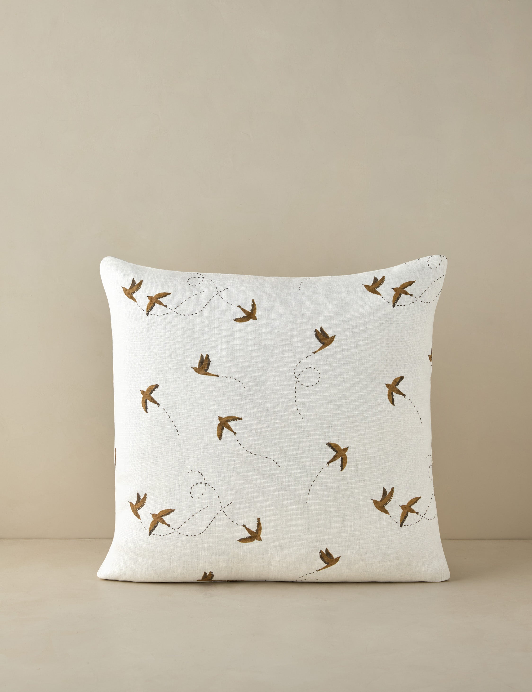 Lulu and Georgia Sparrow Linen Pillow by Rylee + Cru - view 2