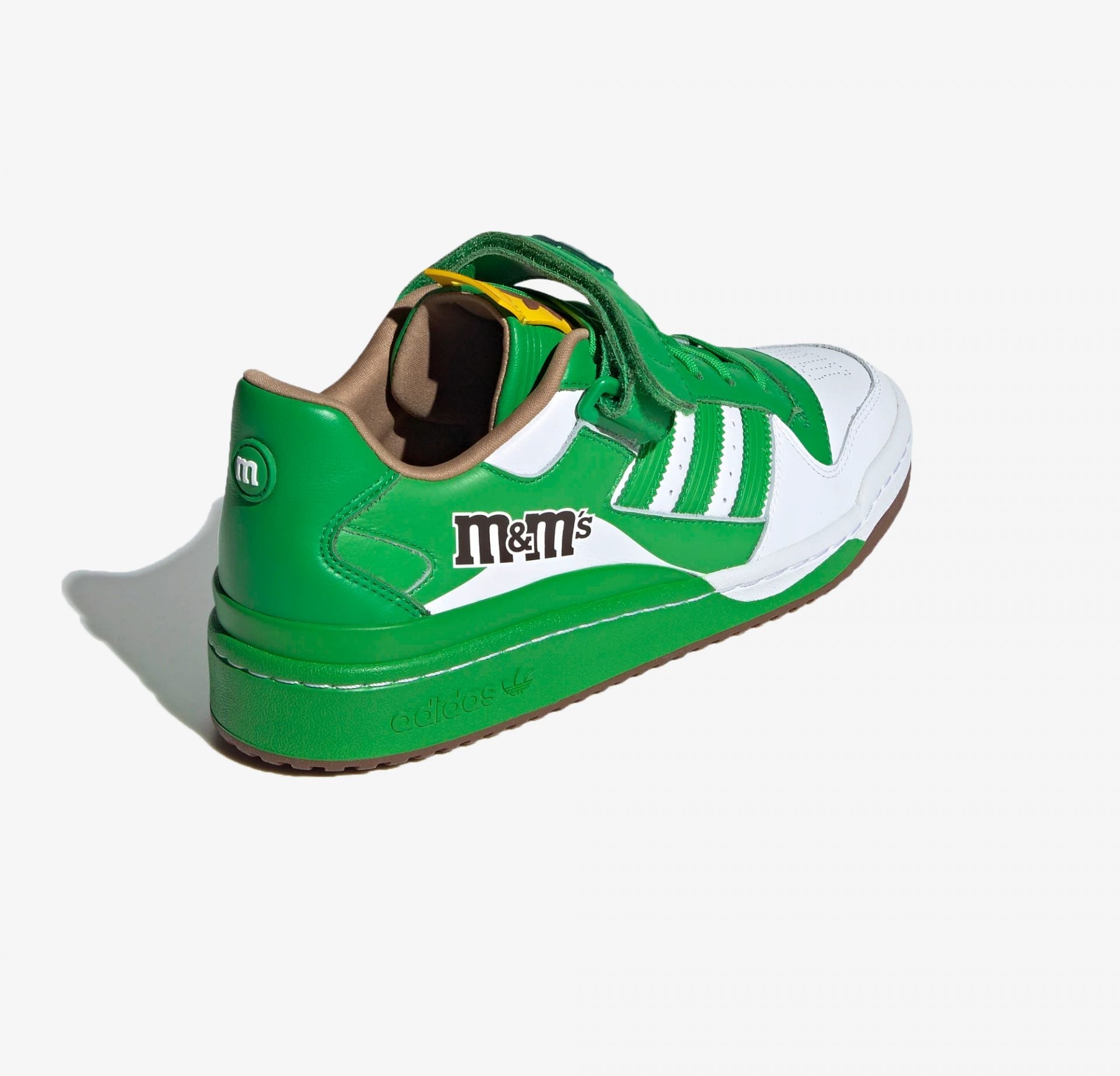 Adidas Originals | M&M'S BRAND FORUM LOW 84 { GREEN / CLOUD WHITE - view 2