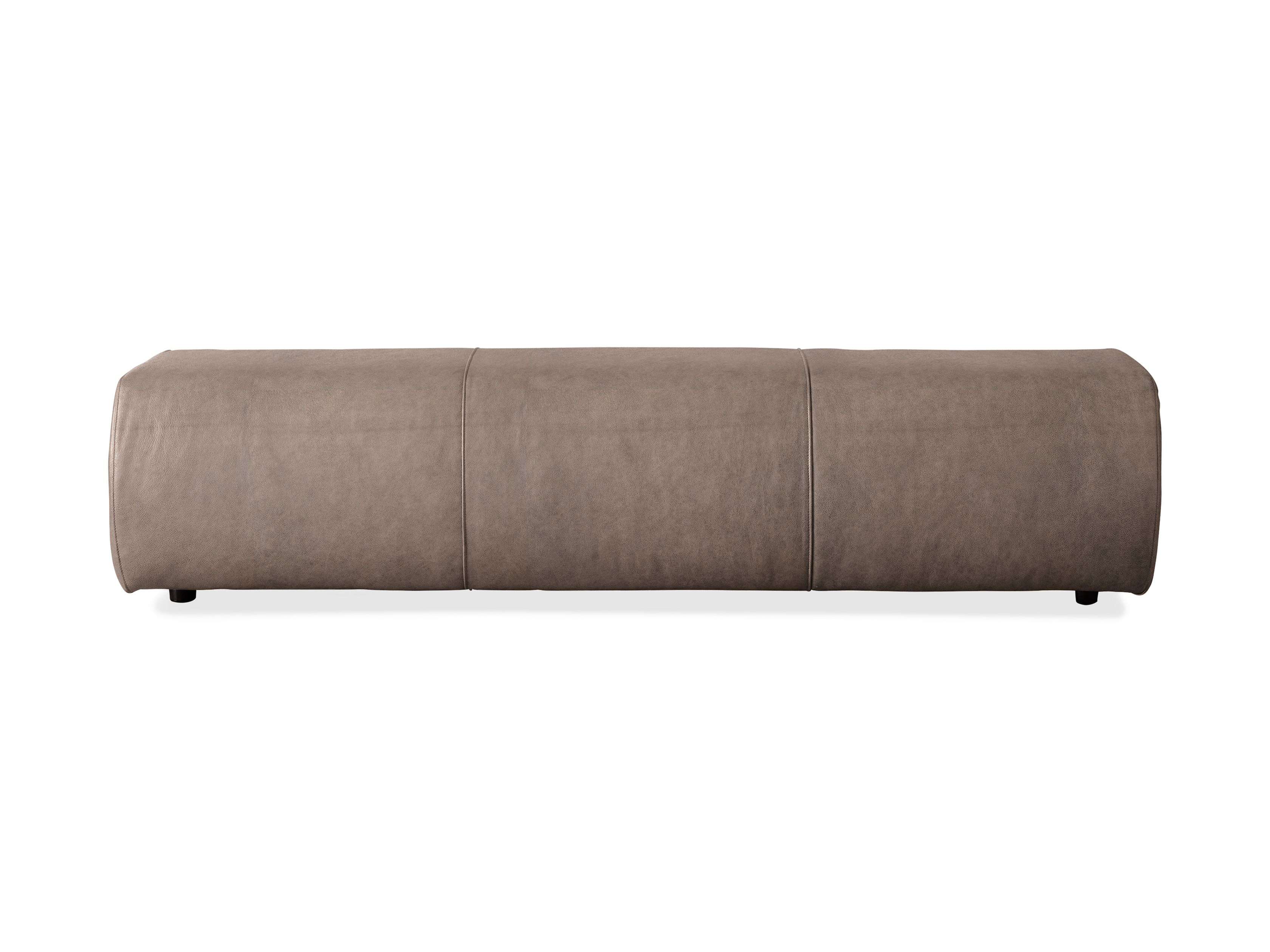 Arhaus Fresno Leather Bench
