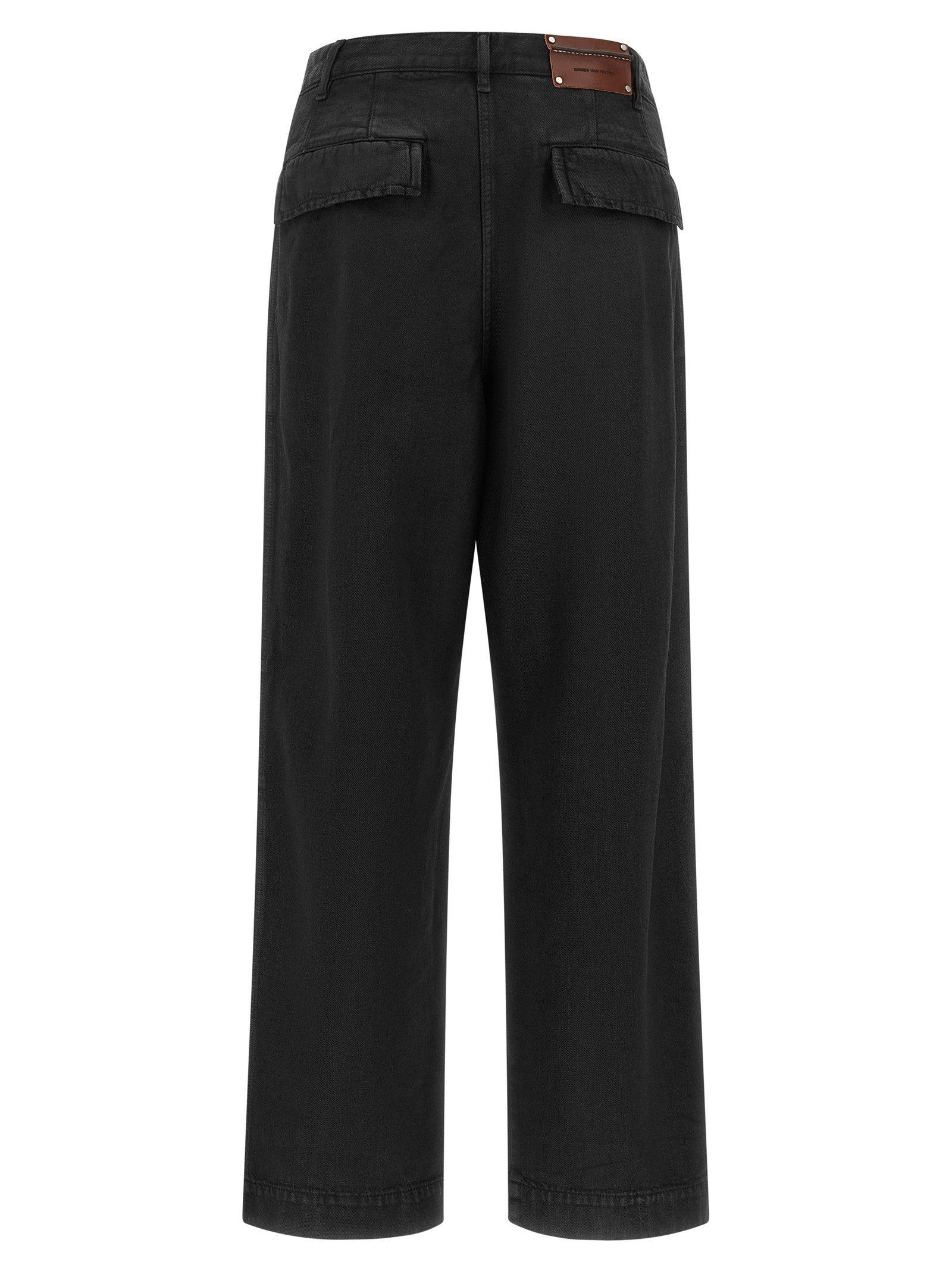 Dries Van Noten Loose Cotton Trousers – 100% cotton - view 2