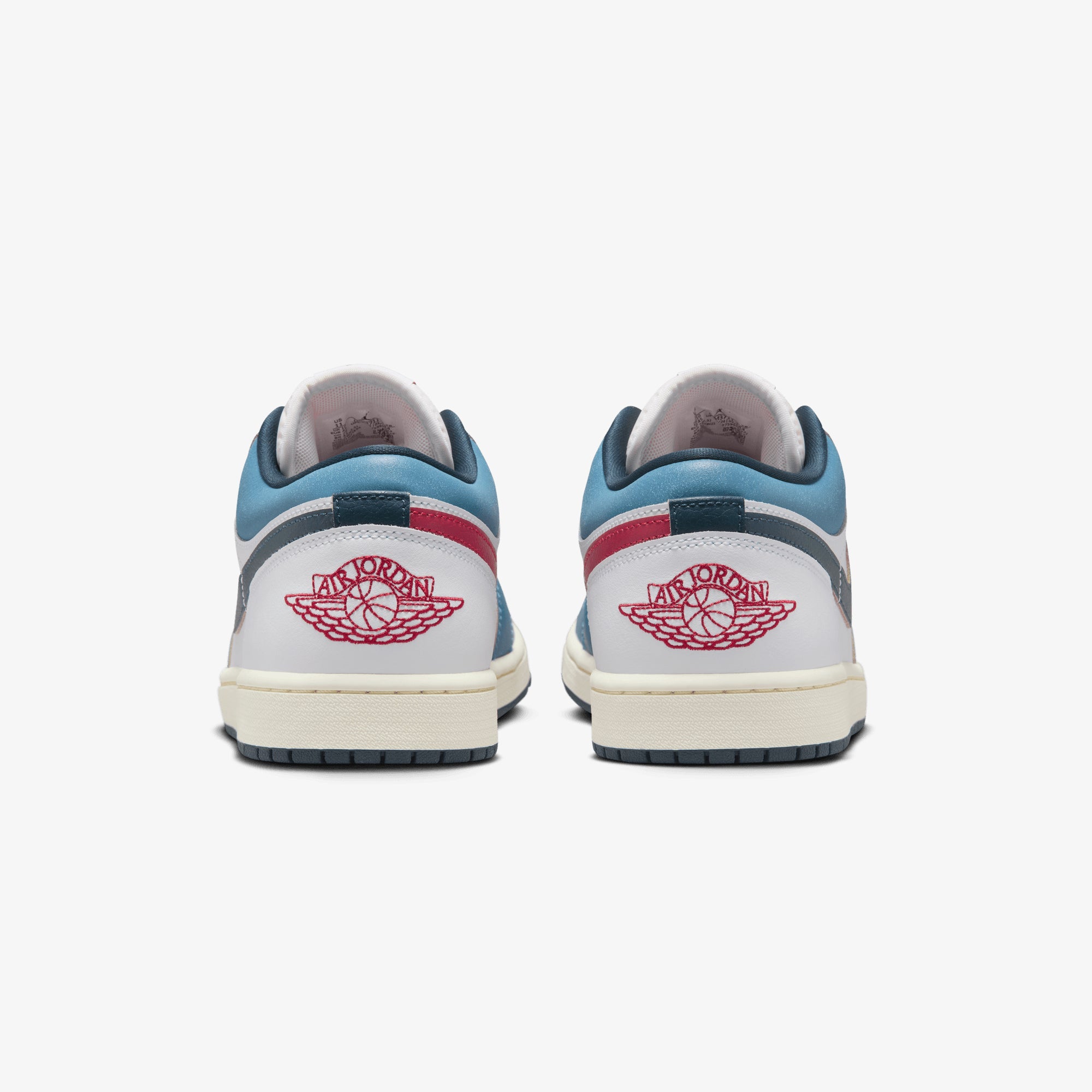 Jordan | Air Jordan 1 Low Se { White/armory Navy-aegean Storm - view 4