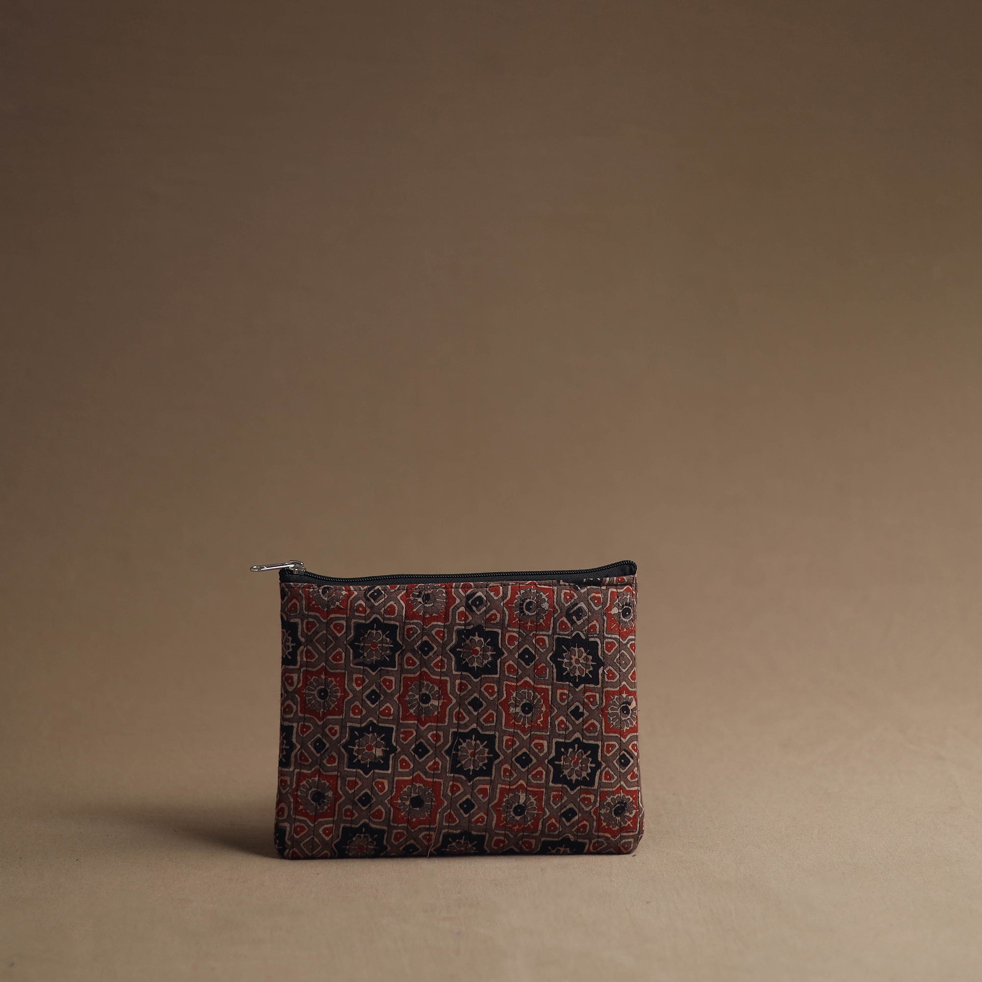 NOORI BAZAR Brown - Handmade Cotton Multipurpose Utility Pouches (set of 3) 33 - view 2