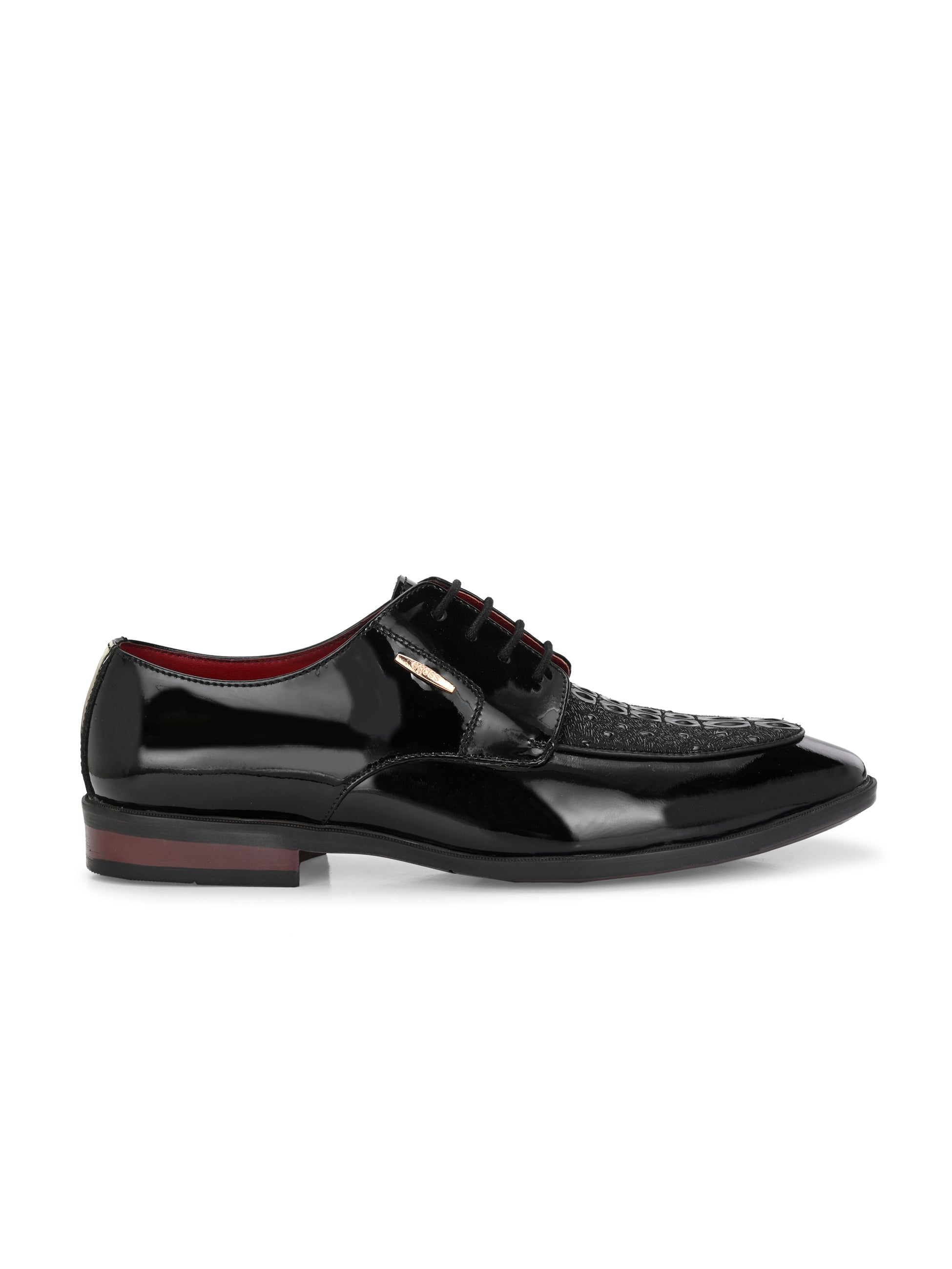 Egoss Shoes Titanium Party Lace-Ups by Aspeerio - view 5