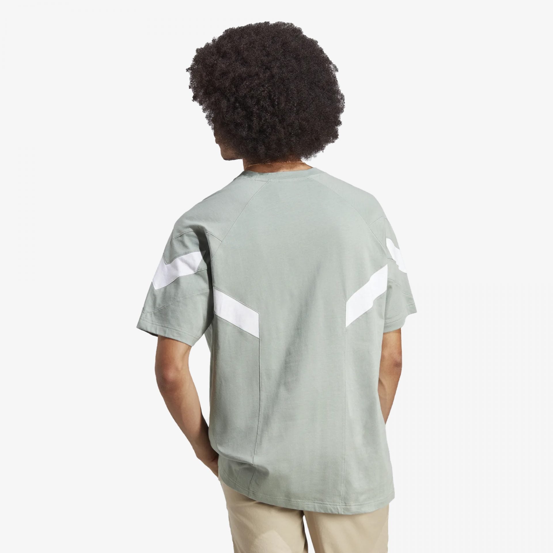 Adidas Originals | REKIVE TEE { SILVER GREEN