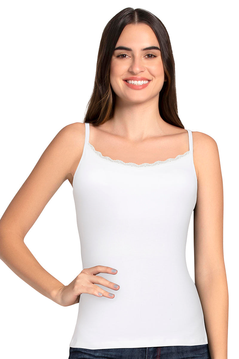 Amante Shelf Support Camisole - White