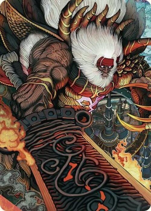 Magic 39/53 - Braska's Final Aeon Art Card [FINAL FANTASY: Art Series] [Non-Stamped]