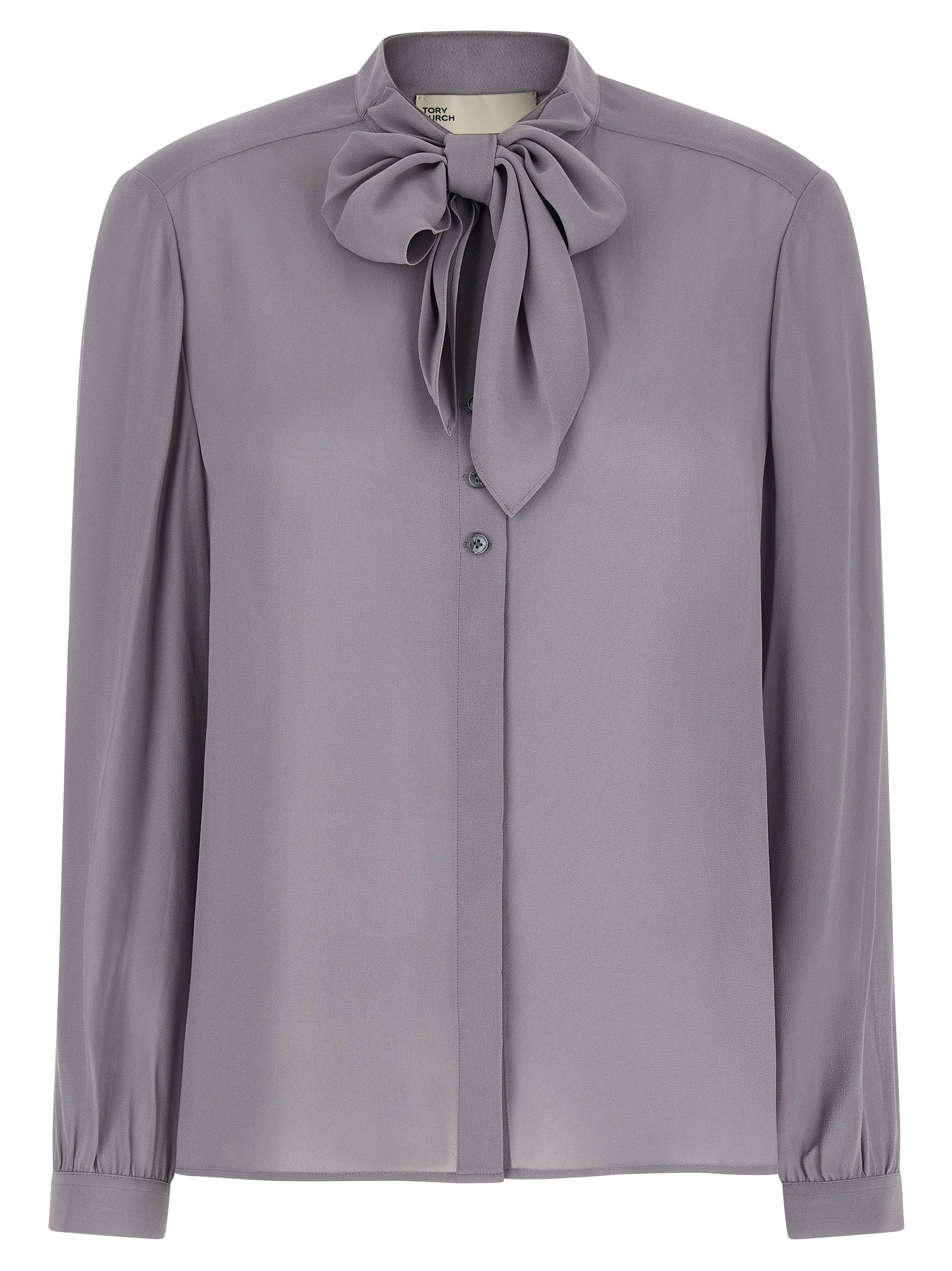 Tory Burch Georgette Bow Blouse – 100% viscose