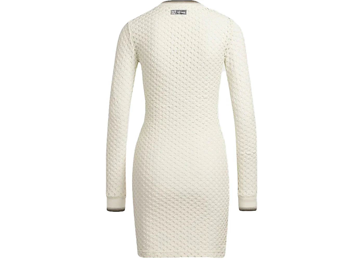 Yeezy adidas Ivy Park Open Mesh Long Sleeve Mini Dress Off-White - view 2