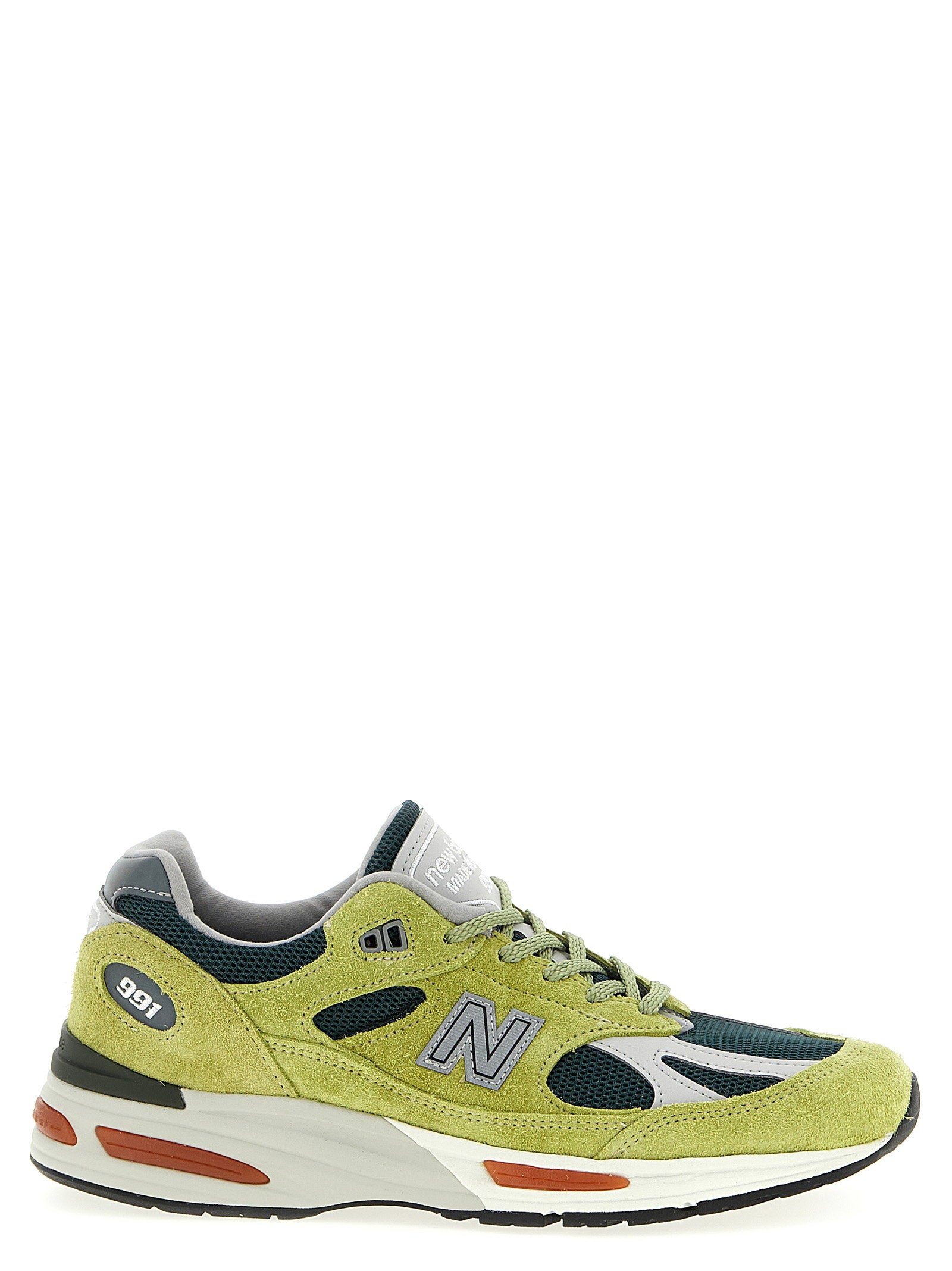 New Balance Made In Uk 991v2 Sneakers – 100% suede mesh