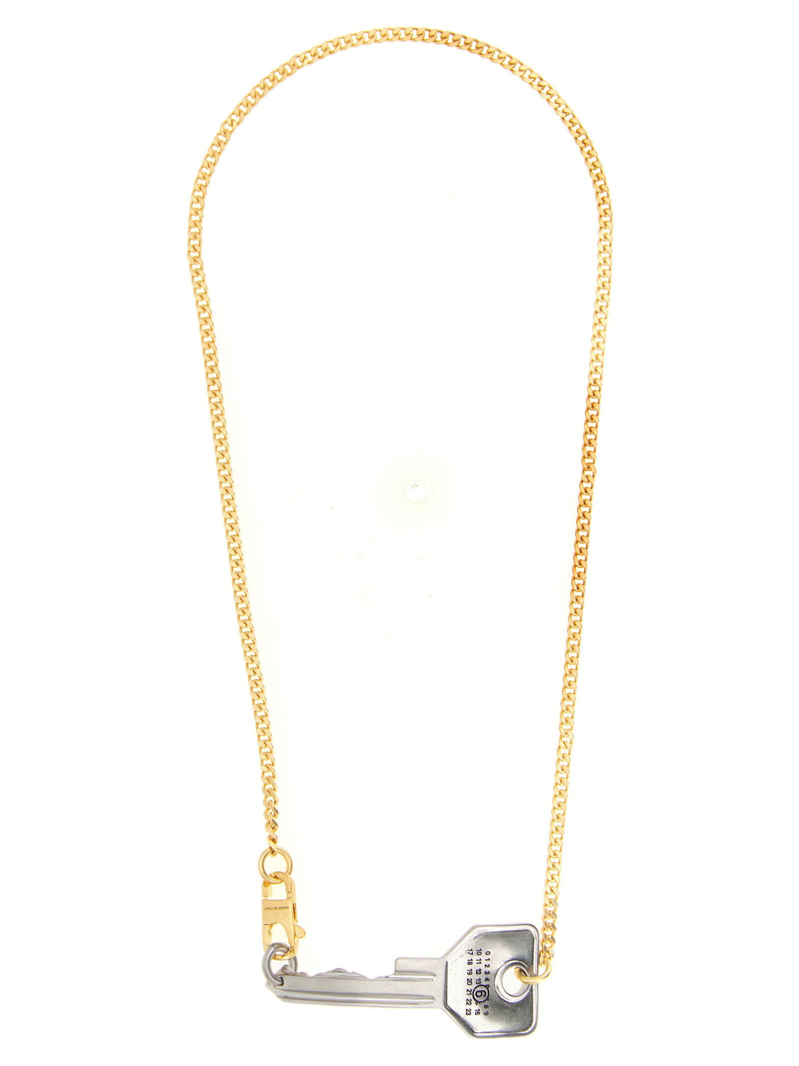 Mm6 Maison Margiela Key Necklace – 100% brass
