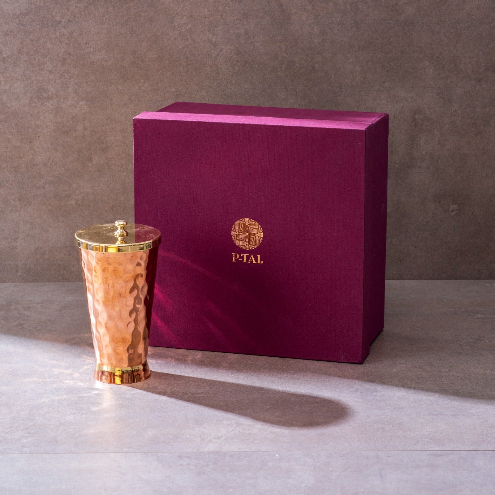 P-TAL Copper Tumbler in Gift box