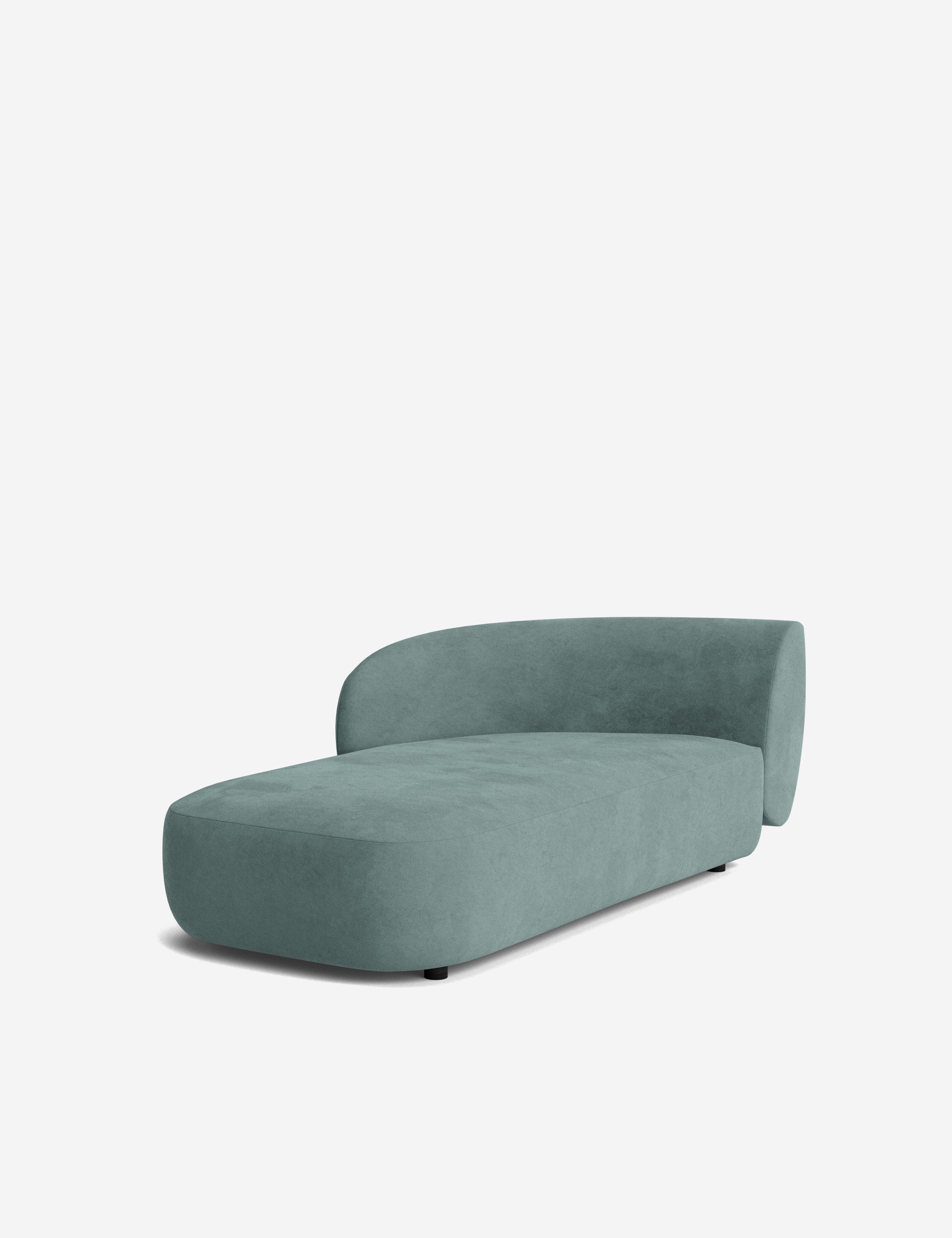 Lulu and Georgia Claret Modular Left Chaise - view 207