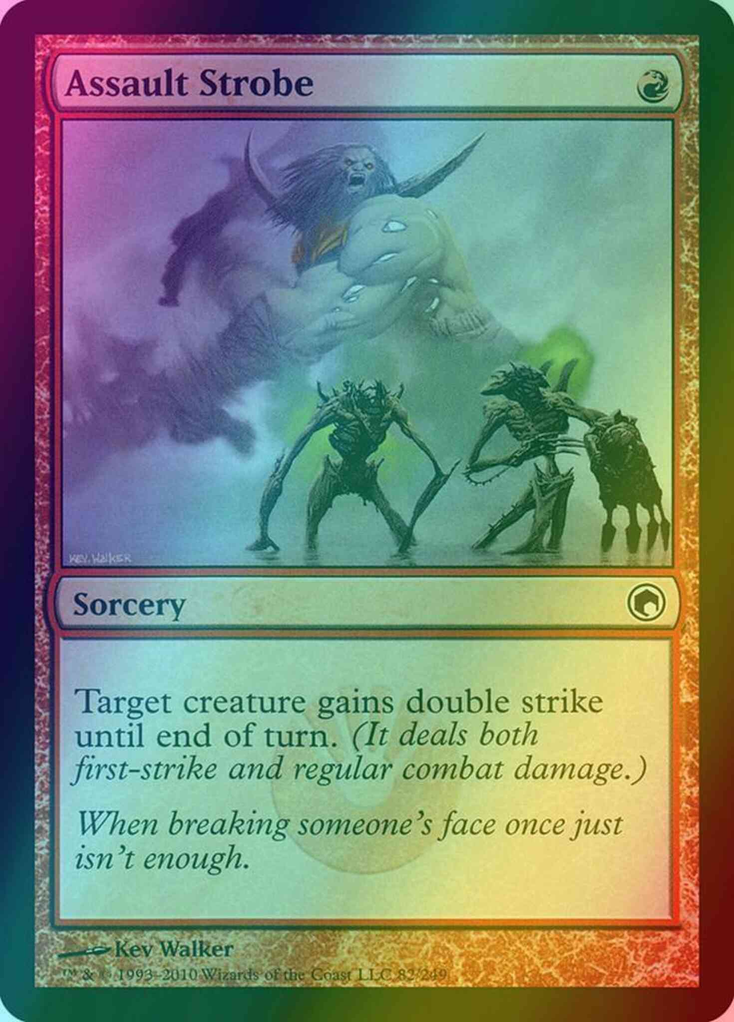 Assault strobe 82 – Magic Assault Strobe [82] [Scars Of Mirrodin] [Foil]