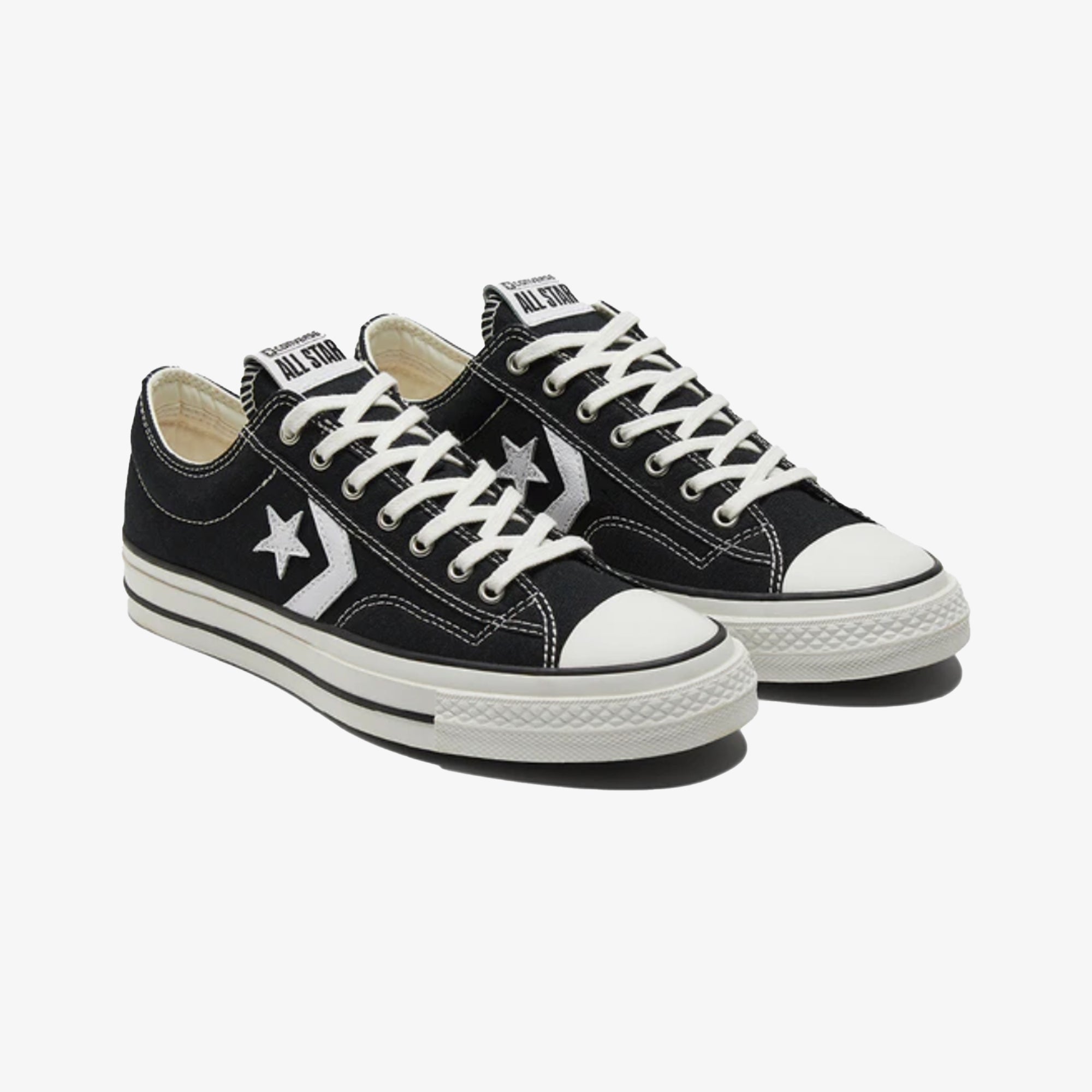 Converse | STAR PLAYER 76 PREMIUM CANVAS { BLACK - view 2