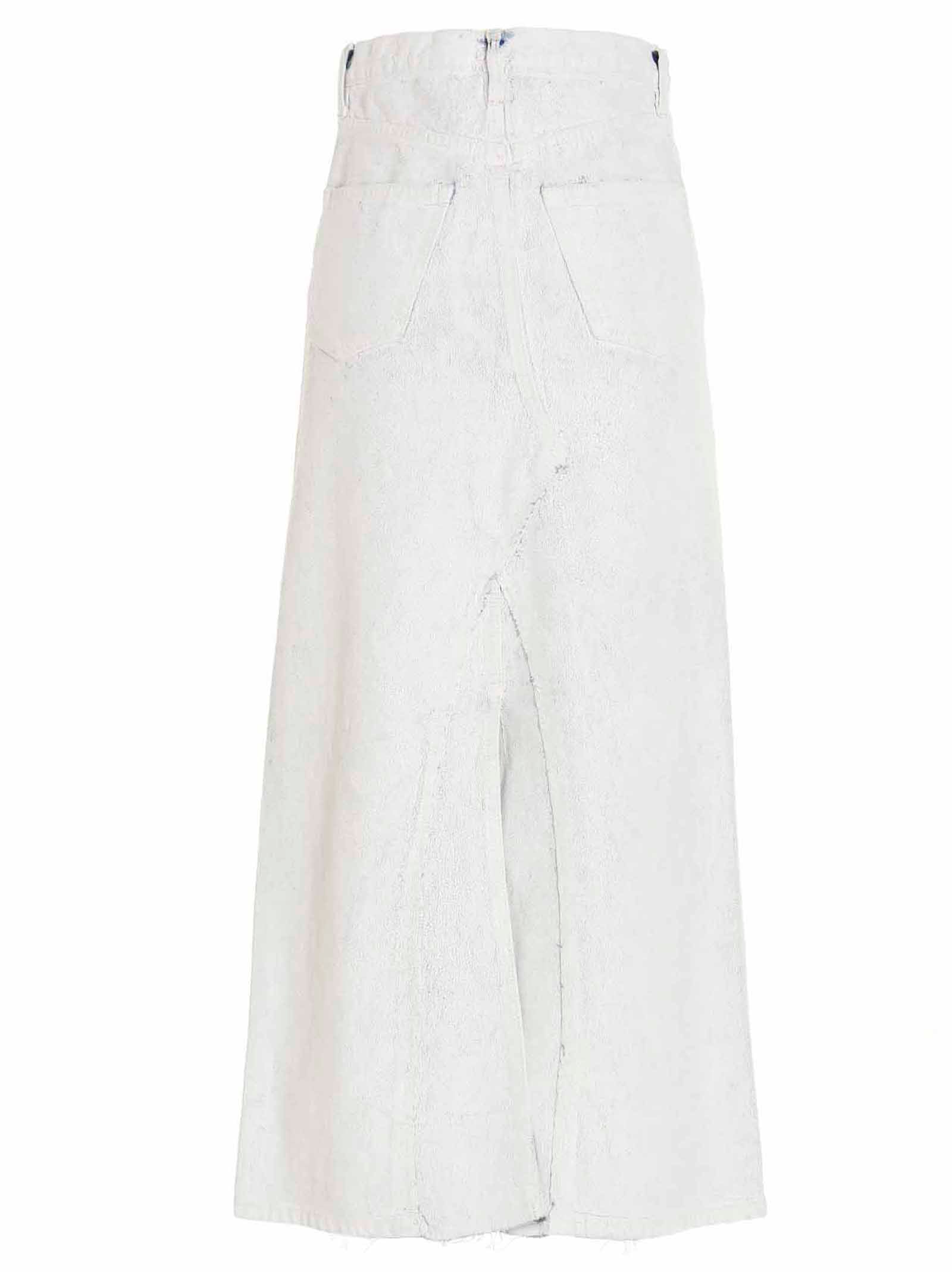 Maison Margiela Bianchetto’ Skirt – 100% cotton - view 2