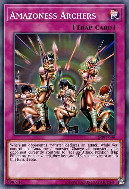 Yu-Gi-Oh! Amazoness Archers - GLD3-EN046 - Common - Limited