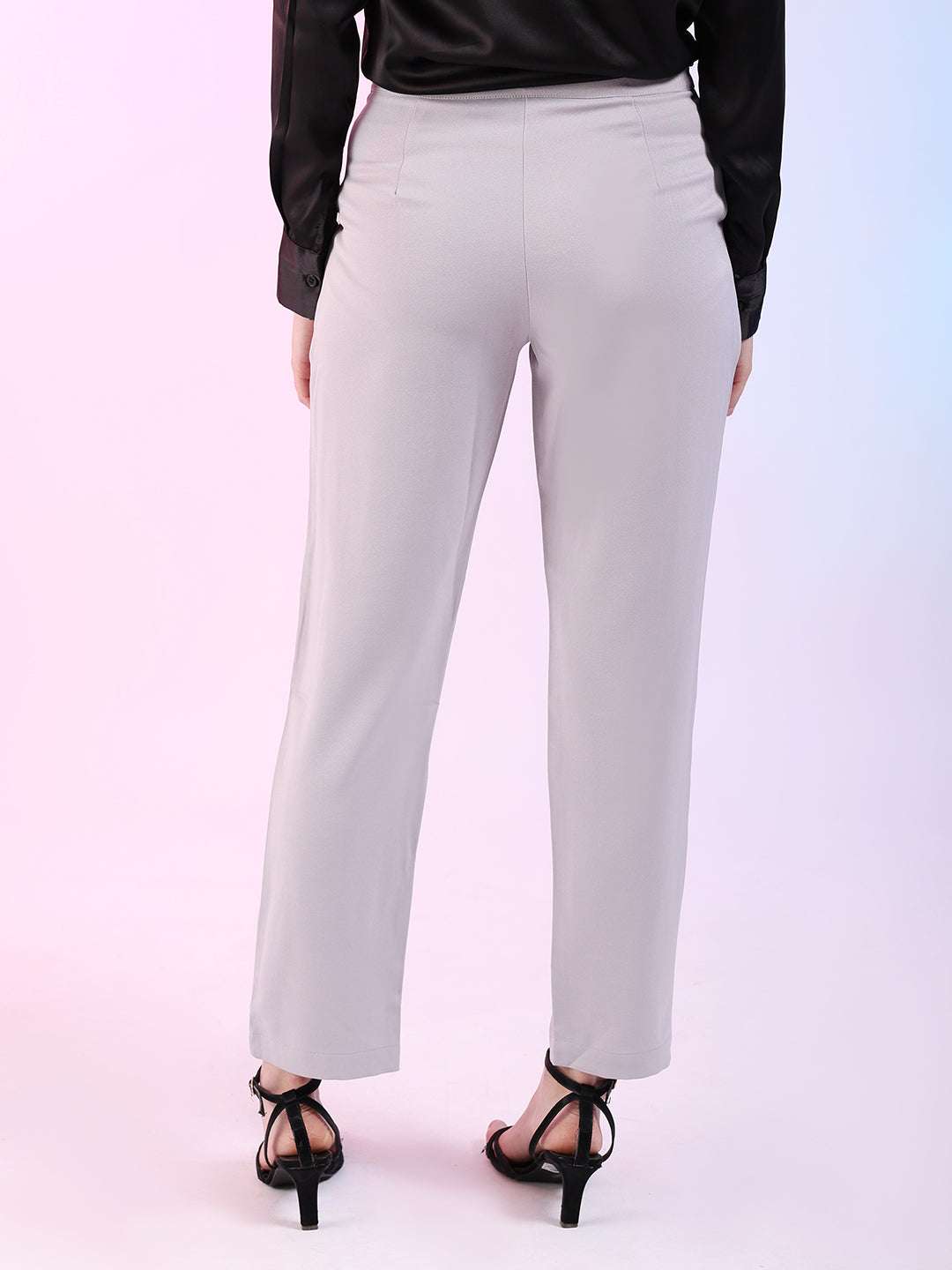 Freehand By The Indian Garage Co Women Solid Trouser - view 2