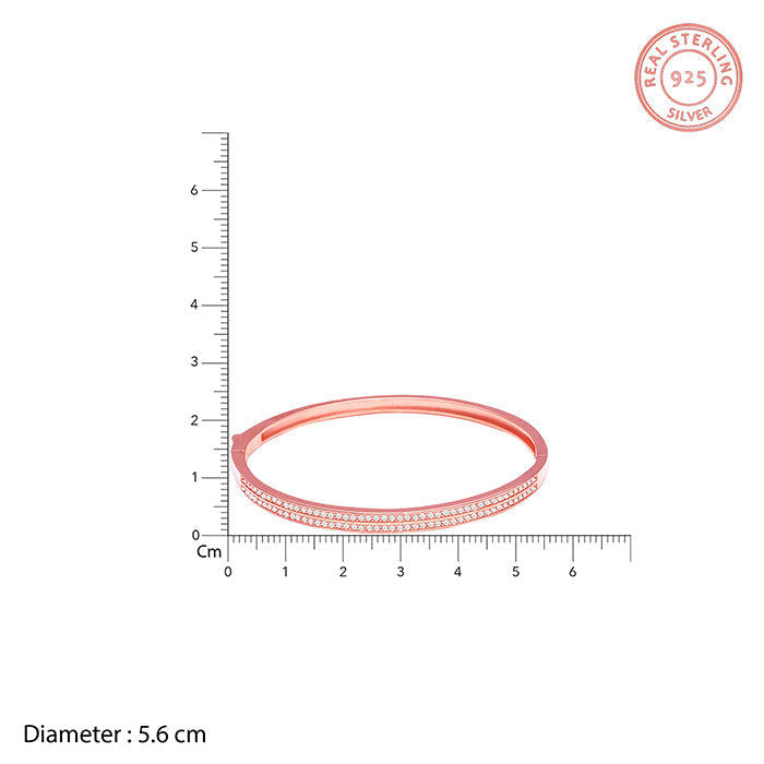 GIVA Jewellery Rose Gold Slender Set of Two - view 8
