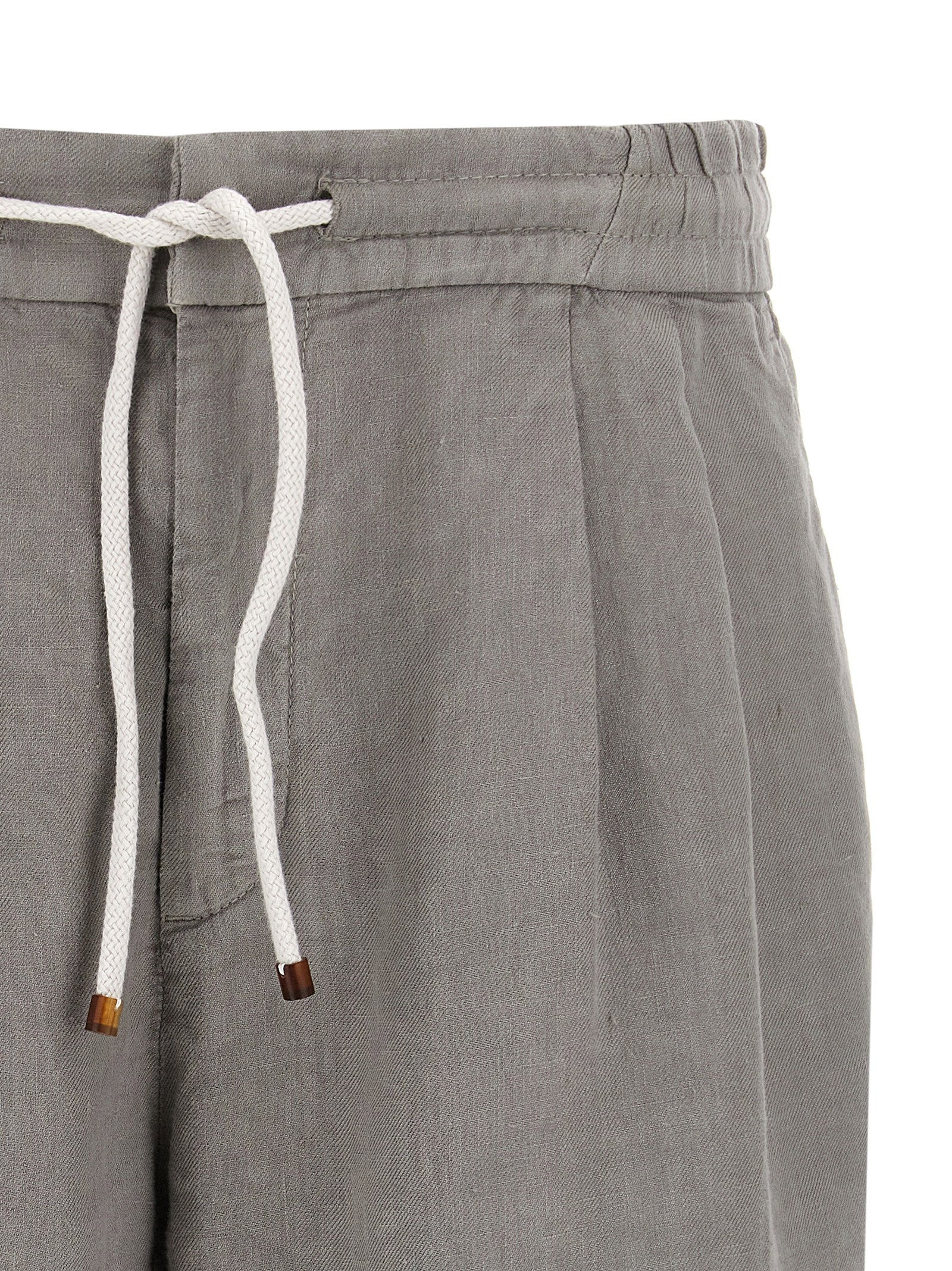 Brunello Cucinelli Linen Bermuda Shorts – 100% linen - view 3