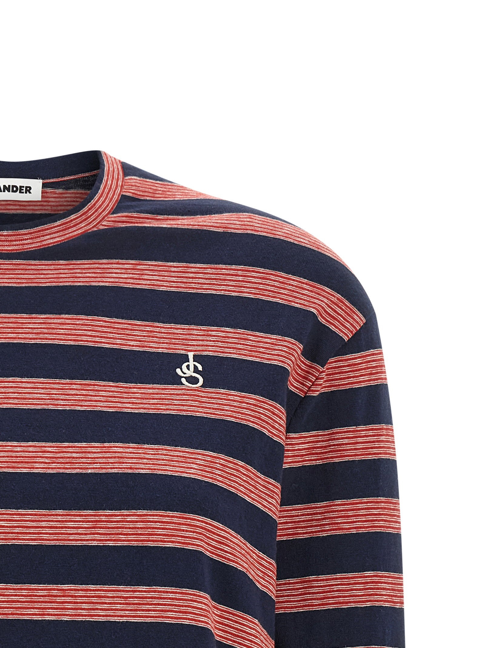 Jil Sander Striped T-shirt – 100% cotton - view 3