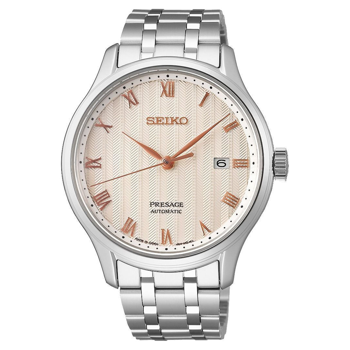 Seiko Presage Beige Dial Men 41.7mm - view 2