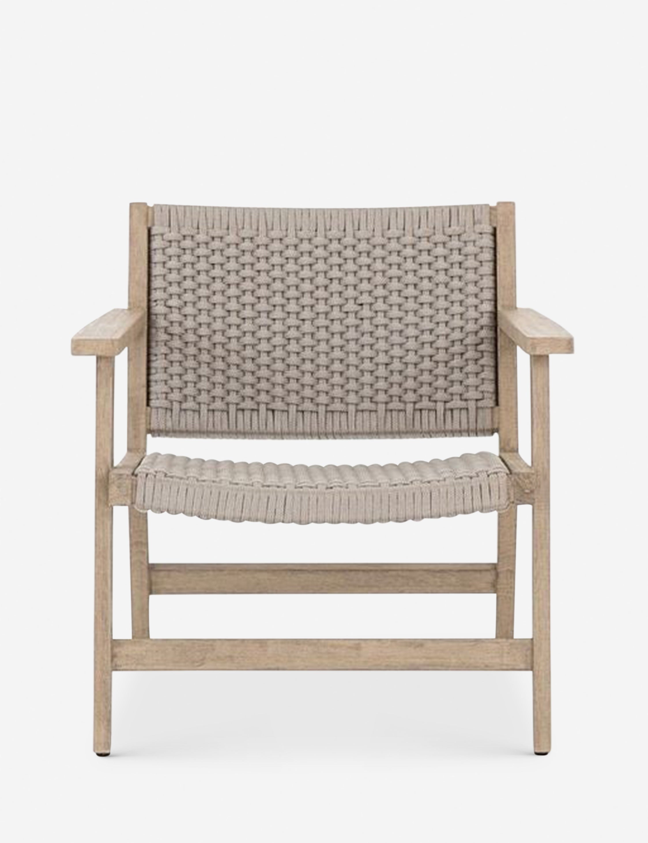 Lulu and Georgia Ylva Indoor / Outdoor Accent Chair, Natural - view 2