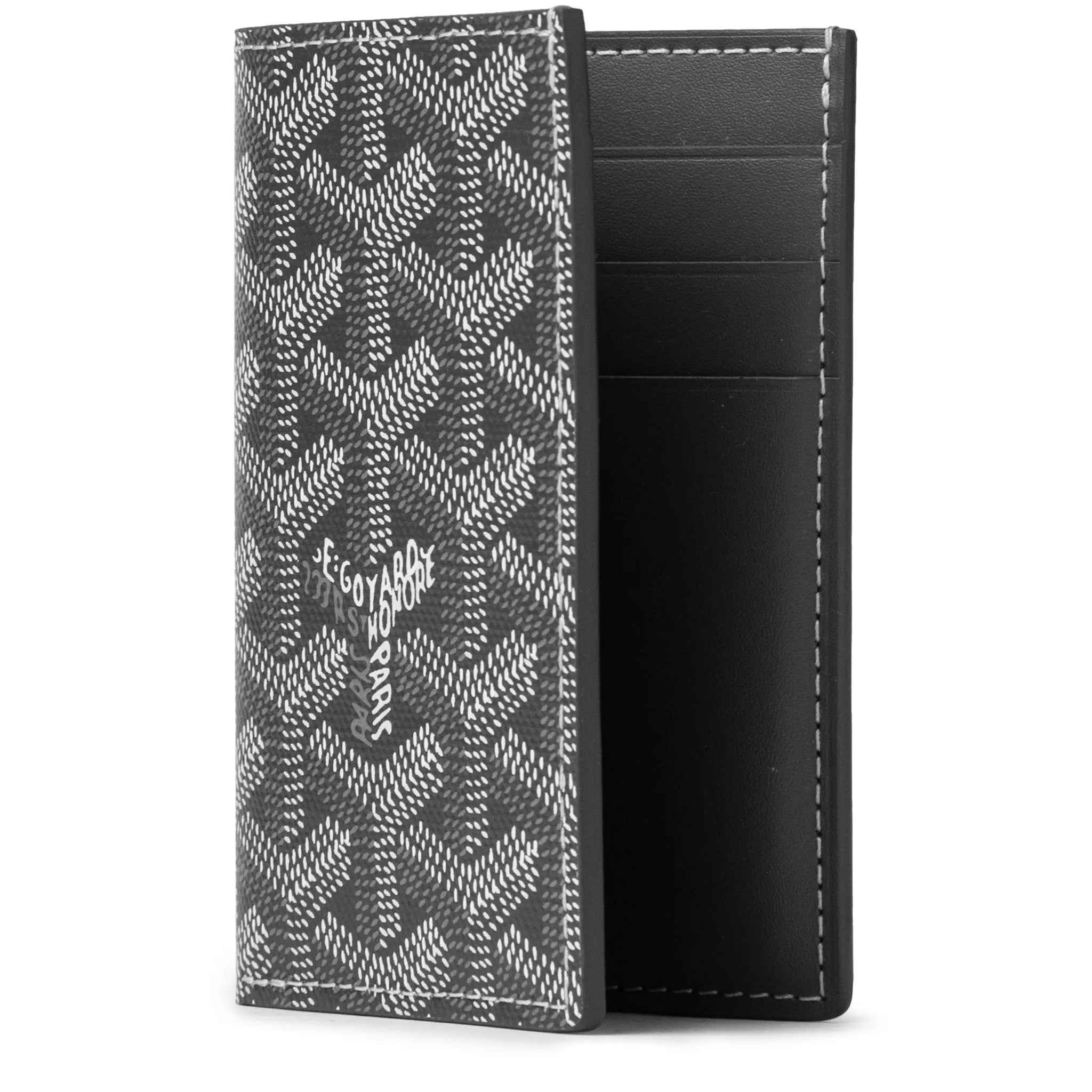 Goyard Saint-Pierre Card Wallet Grey - view 3
