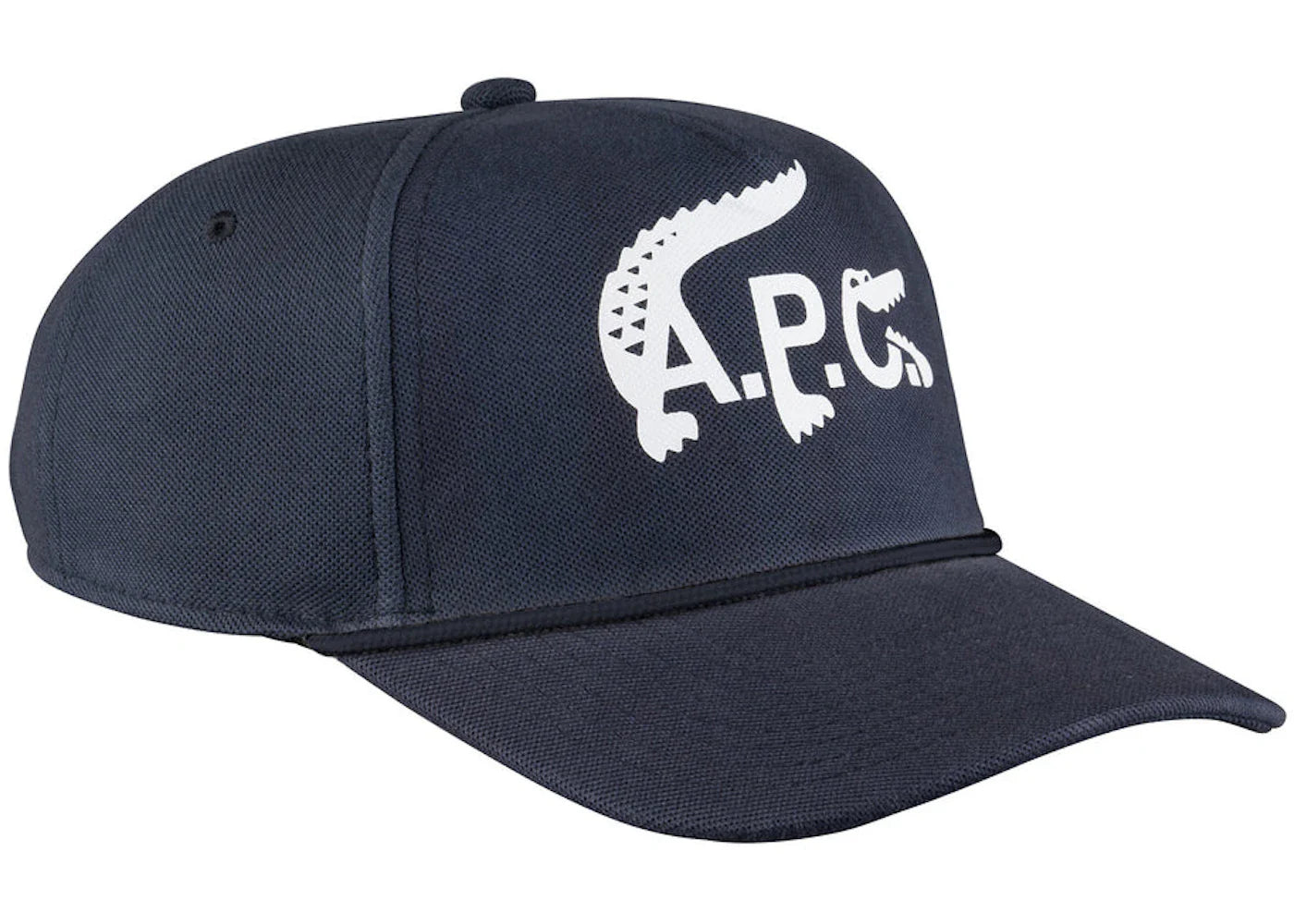P c x – A.P.C. x Lacoste Baseball Cap Navy Blue