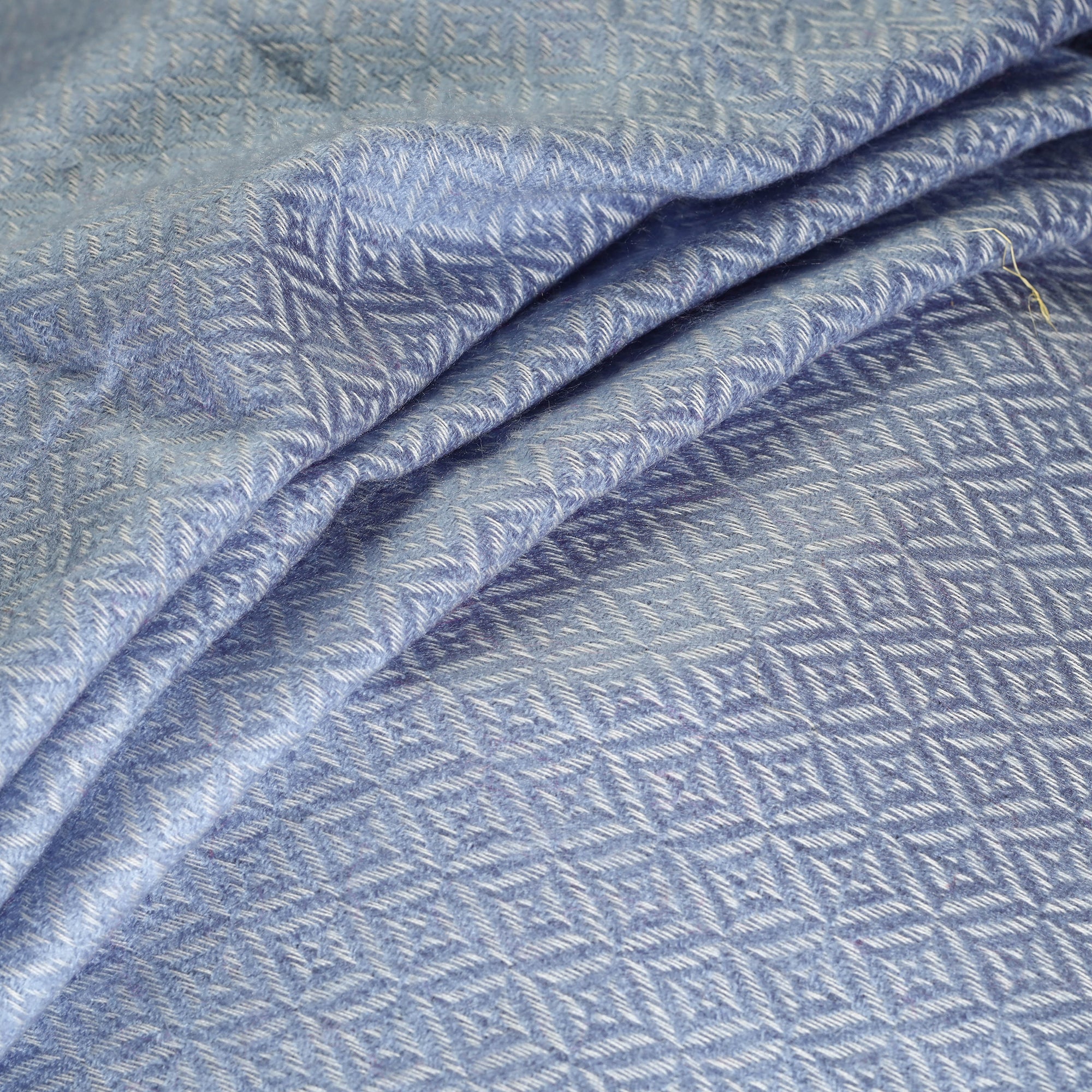 ITOKRI CRAFTS INITIATIVE Blue - Acrylic Fine Wool Fabric 24