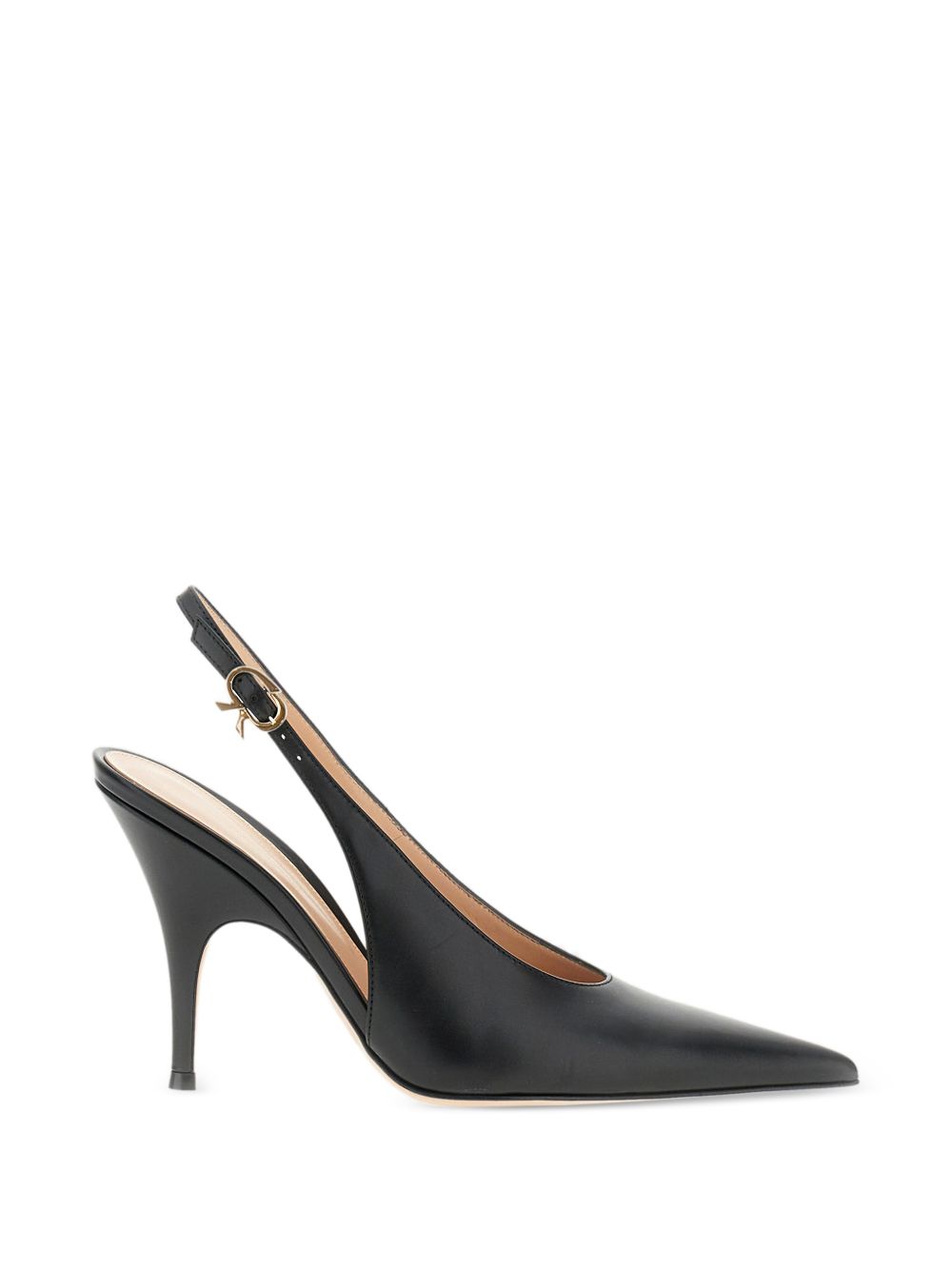 Gianvito Rossi With Heel BLACK – Outer: Calf Leather 100%
